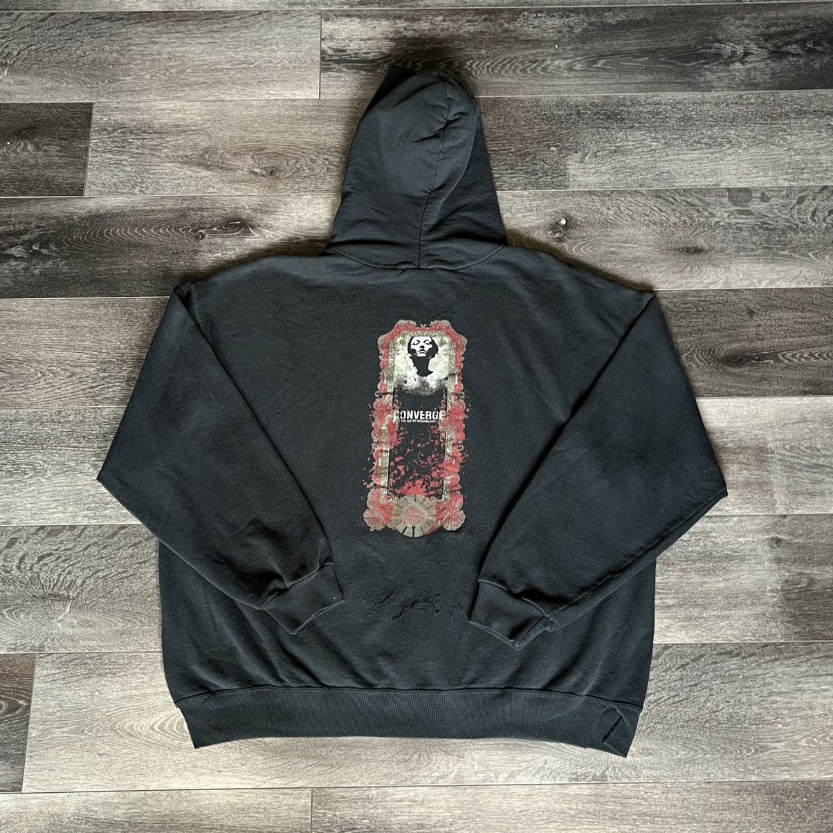 Vintage Vintage 2001 Converge Jane Doe Band Metalcore Graphic Hoodie Size US XL / EU 56 / 4 - 1 Thumbnail
