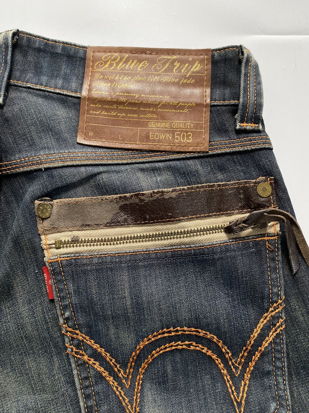 Edwin × If Six Was Nine × Japanese Brand lacesup edwin western vintage style japanese brand Size US 32 / EU 48 - 6 Thumbnail