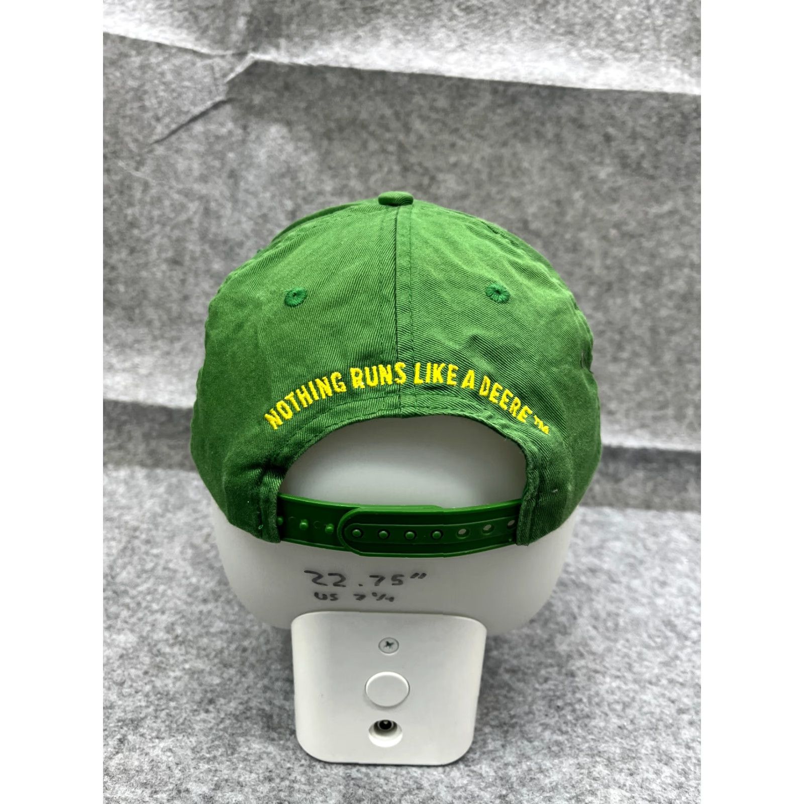 John Deere John Deere Hat Cap Snap Back Adult Green 100% Cotton Farm Equipment Agriculture Twill Adjustable Mens Outdoor Green Cap Snapback Hats Size ONE SIZE - 6 Thumbnail