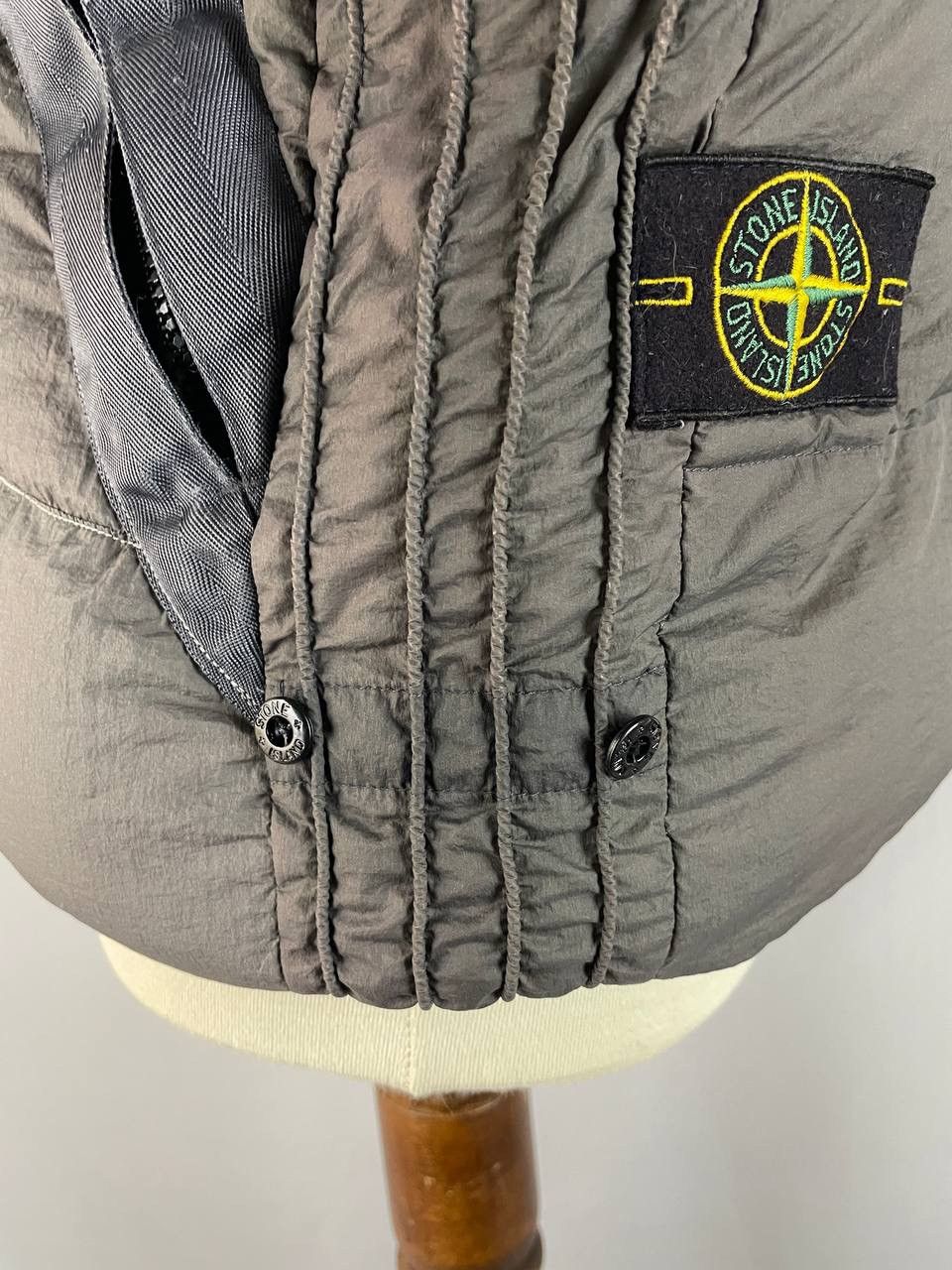 Stone Island Stone Island Down Vest Dark Grey Size US XL / EU 56 / 4 - 18 Thumbnail