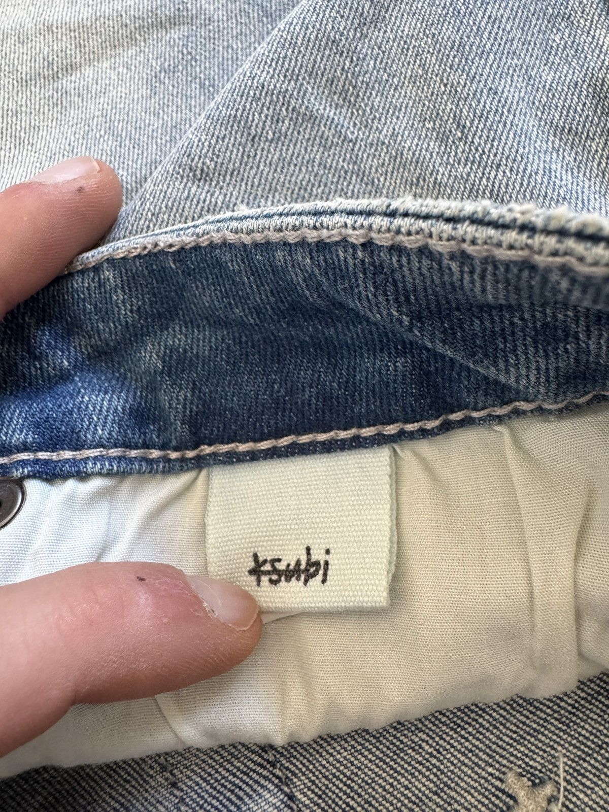 Ksubi KSUBI Blue Thrashed Size US 32 / EU 48 - 6 Thumbnail