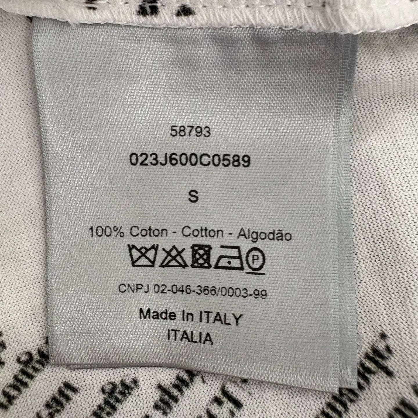 Dior Dior Newspaper-printed short-sleeved shirt Size US S / EU 44-46 / 1 - 5 Thumbnail