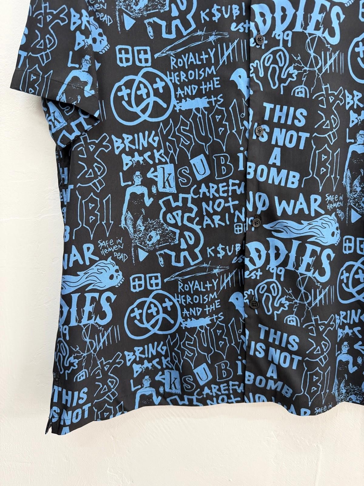 Ksubi new ksubi medium m short sleeve resort shirt heroism baddies Size US M / EU 48-50 / 2 - 3 Thumbnail