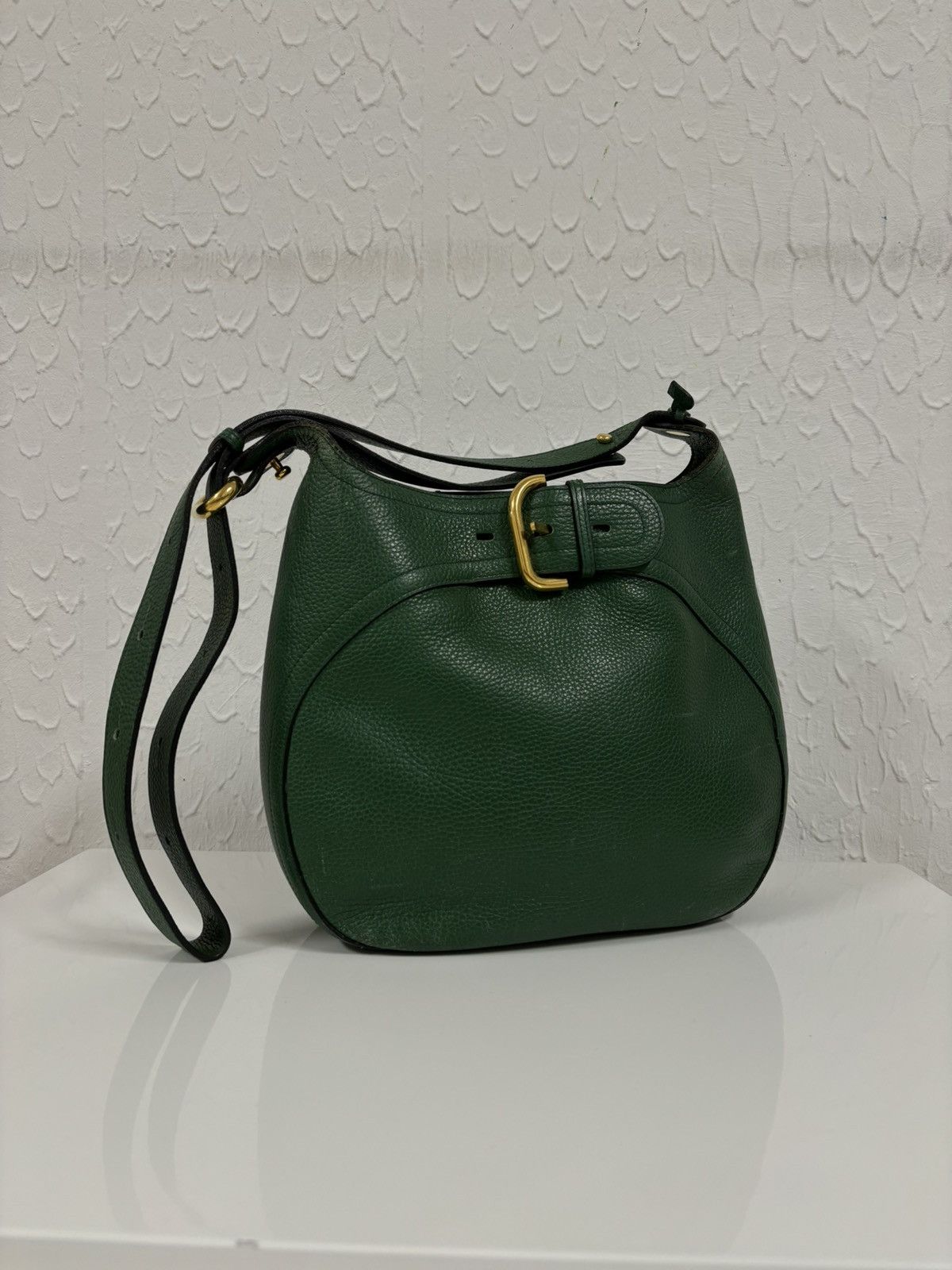 Delvaux Archive 1997 Souverain Leather Gold Shoulder Crossbody Tote Handbag Size ONE SIZE - 4 Thumbnail