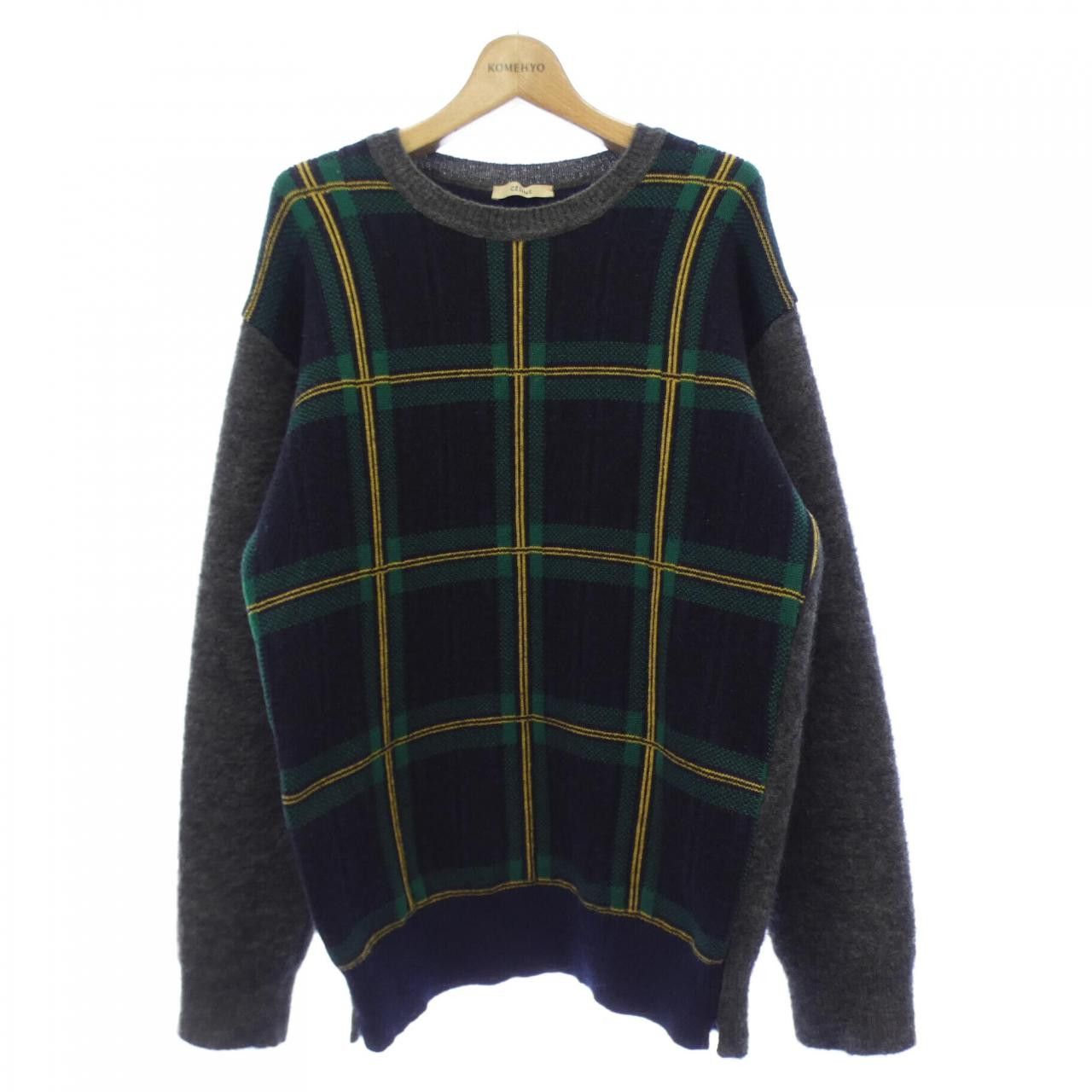 Celine Celine Cashmere Blend Knit Textile Tops 23N94/3594 DUTY FREE for USA
