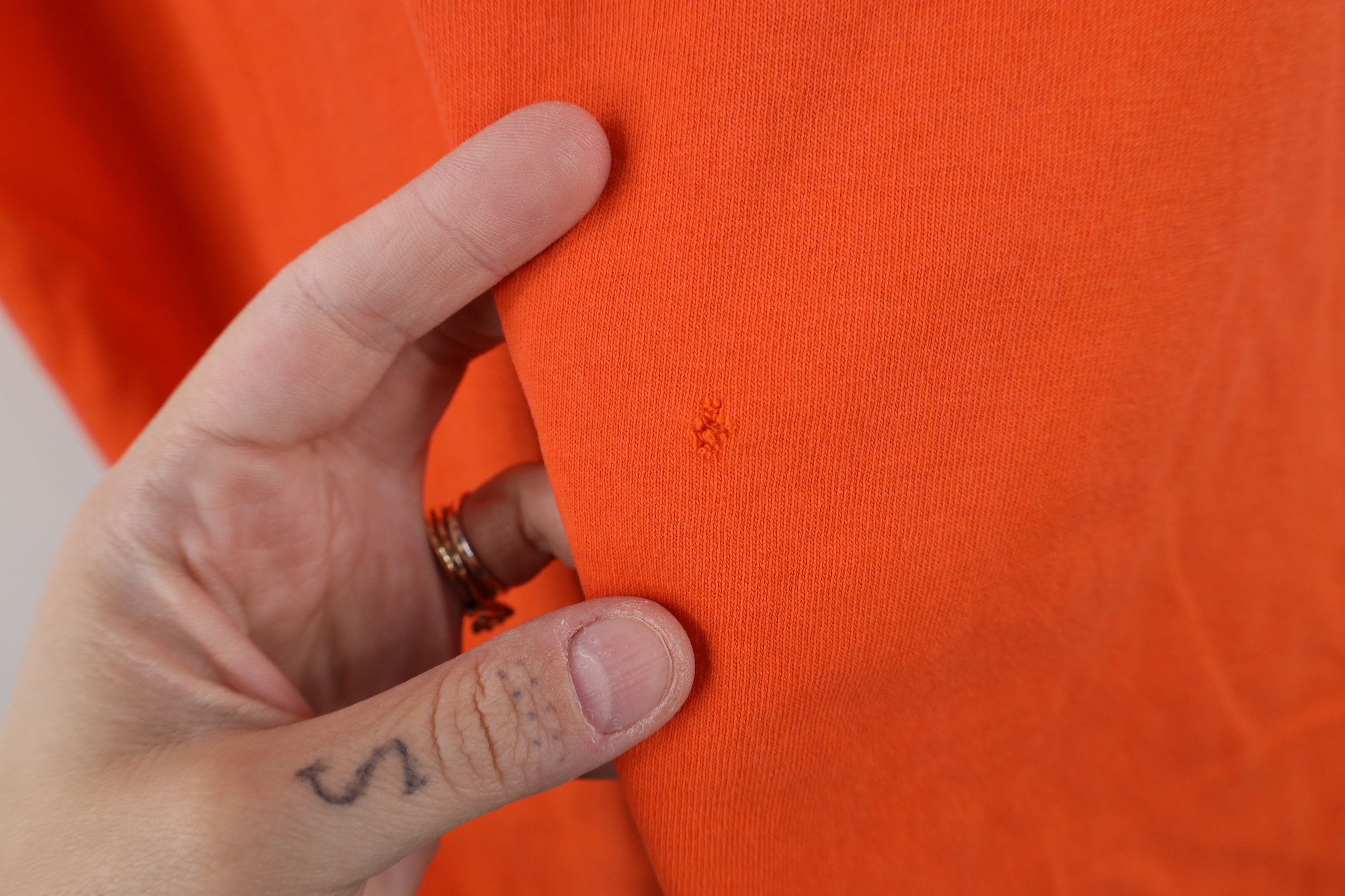 Adidas Vintage Y2K Adidas Spell Out Short Sleeve T-Shirt Orange Size US L / EU 52-54 / 3 - 5 Thumbnail