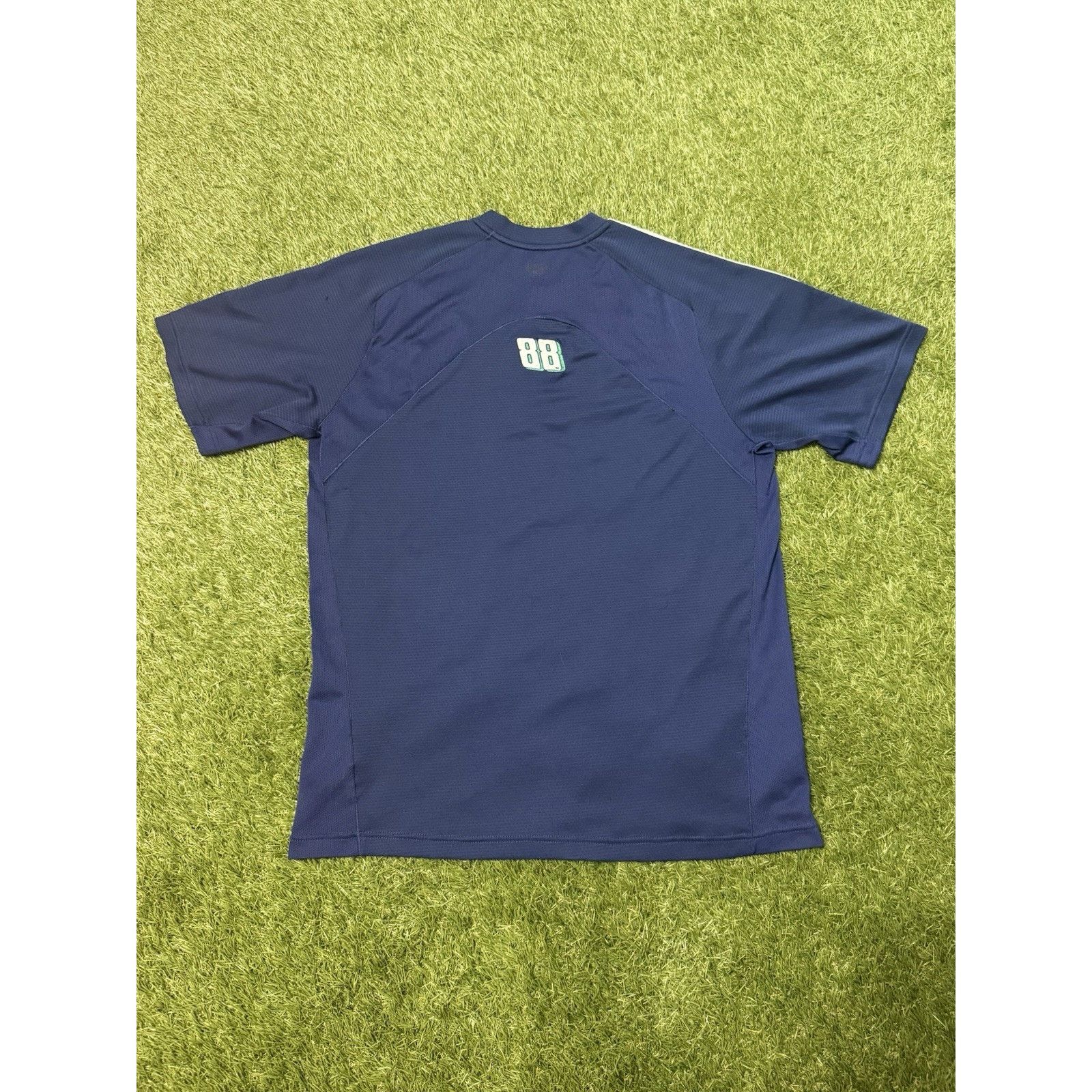 Adidas 2008 Adidas Dale Earnhardt Jr Soccer Style Jersey #88 Men L Size 42 - 8 Thumbnail