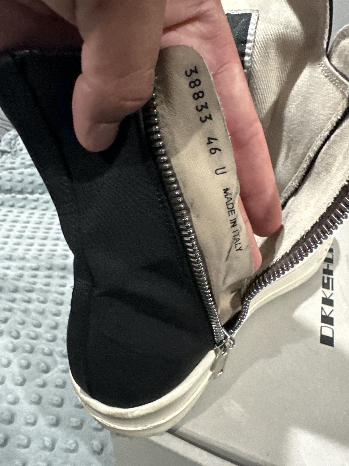 Rick Owens Drkshdw Lido Vintage Sneakers Ds01d1803cblvs 911