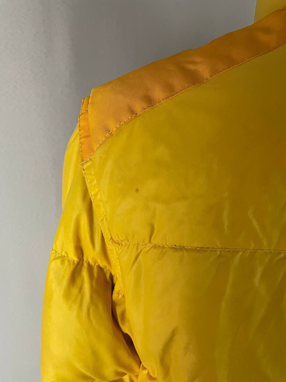 Moncler Moncler Down Jacket Grenoble Yellow Vintage 1990s Size US XL / EU 56 / 4 - 13 Thumbnail
