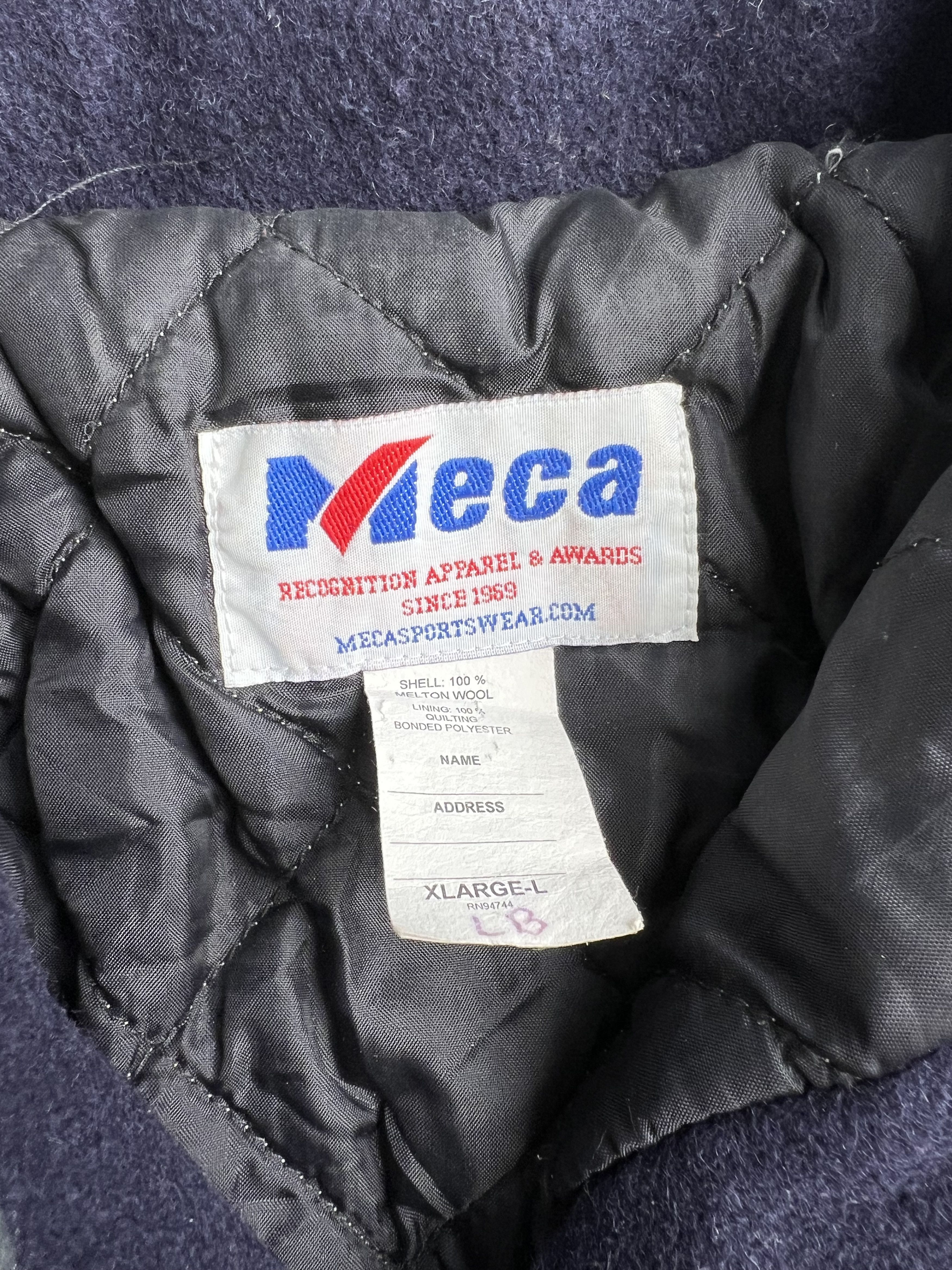 Other VINTAGE VARSITY JACKET MECA MADE IN USA 1990S Size US XL / EU 56 / 4 - 3 Thumbnail
