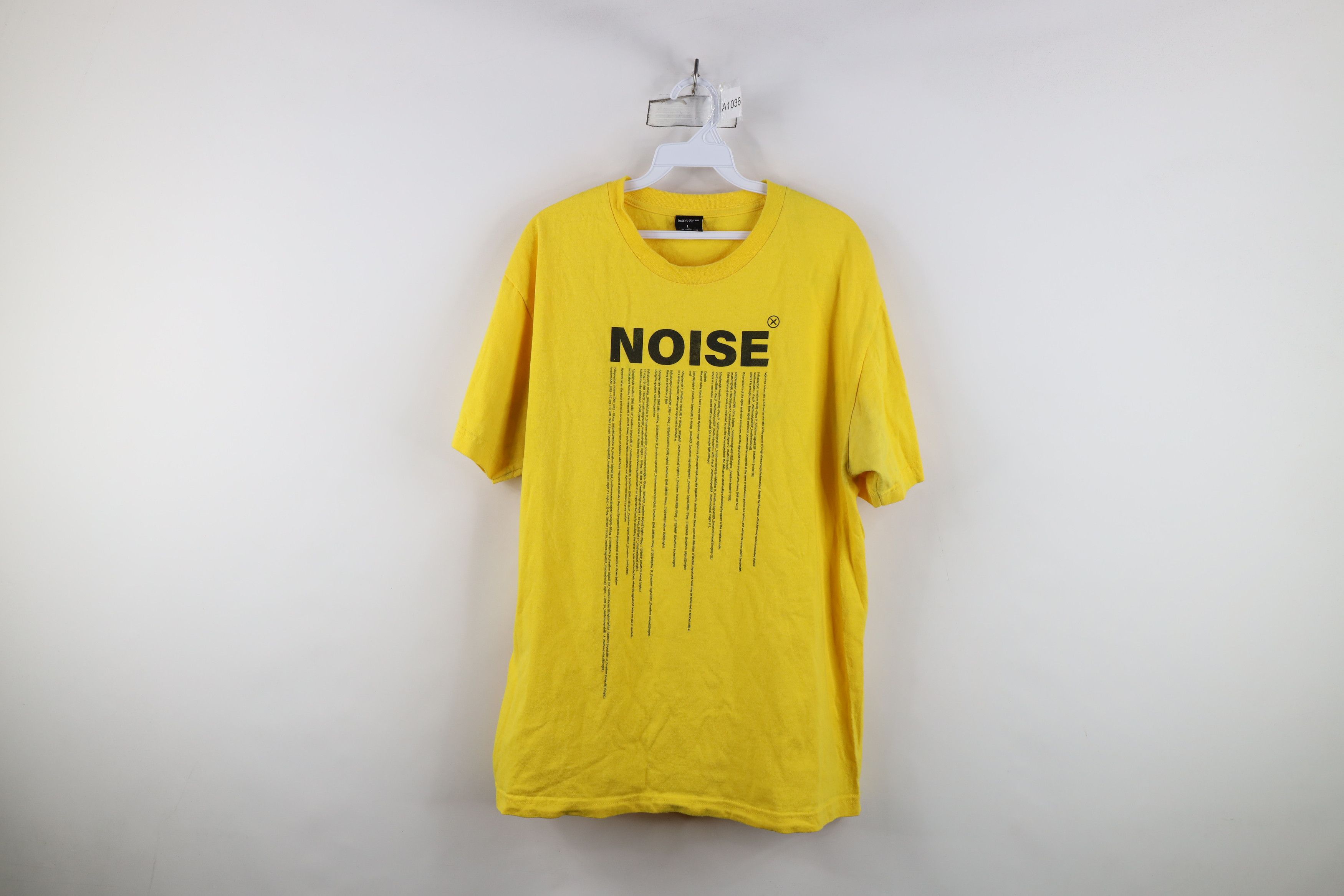 Vintage Vintage 90s Y2K Fact Made To Destroy Noise T-Shirt USA Size US L / EU 52-54 / 3 - 1 Thumbnail