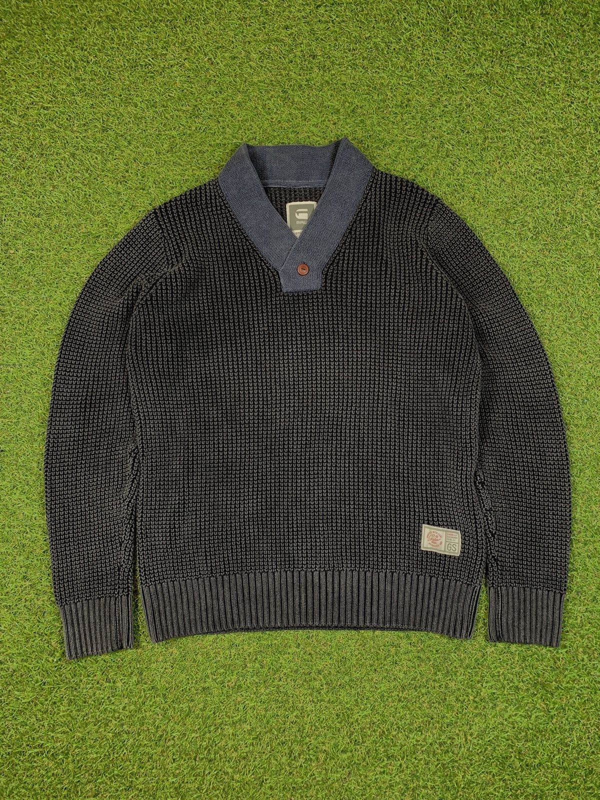 G-Star Vintage G Star Raw sweater streetwear style size XL Size US XL / EU 56 / 4 - 1 Thumbnail