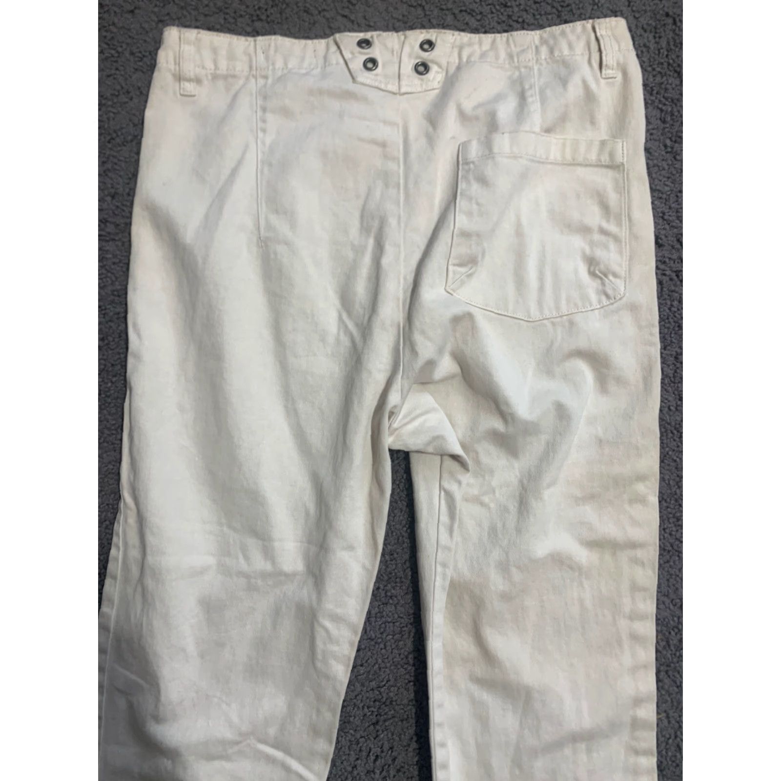 Bdg BDG Chino Pants Women Size 28 Beige High Rise Relaxed Straight Size 28" / US 6 / IT 42 - 5 Thumbnail