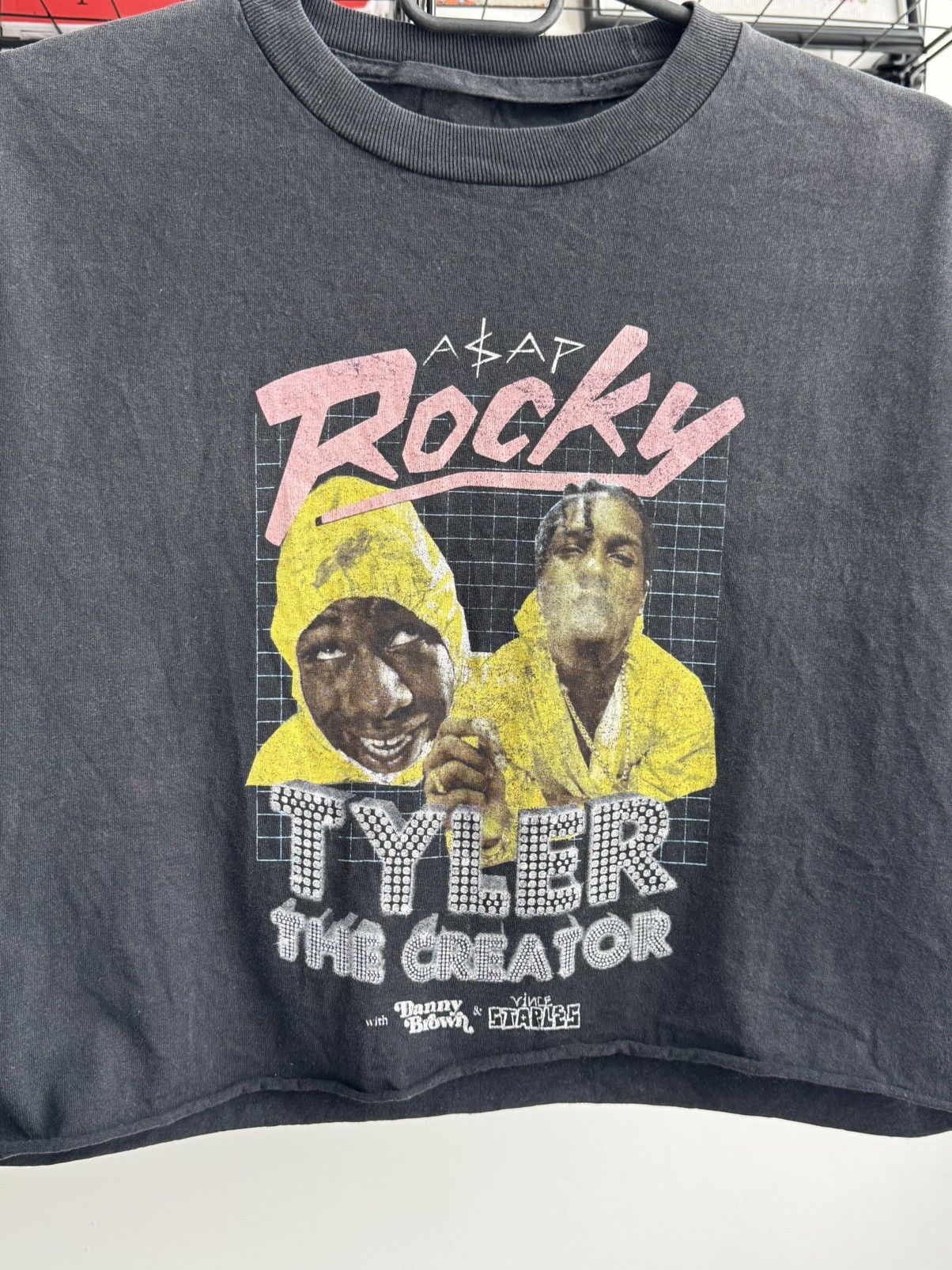 Golf Wang Golf Wang AŞAP Rocky Tyler The Creator 2015 Tour Cropped Tee Size US S / EU 44-46 / 1 - 2 Thumbnail
