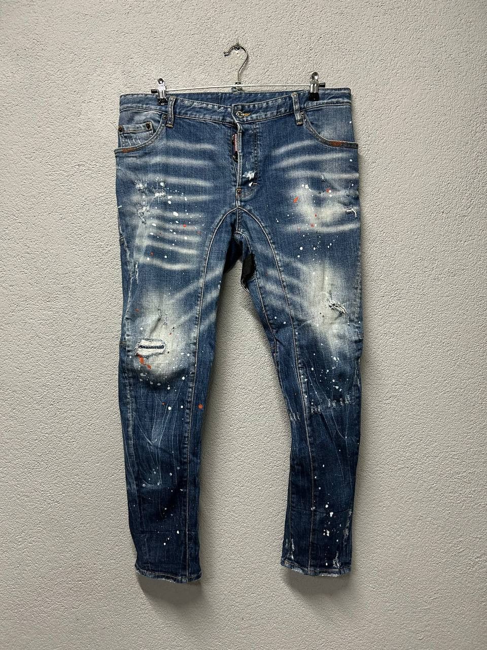Dsquared2 Dsquared2 mens slim jeans 54 / W 38 made in Italy Size US 38 / EU 54 - 1 Thumbnail