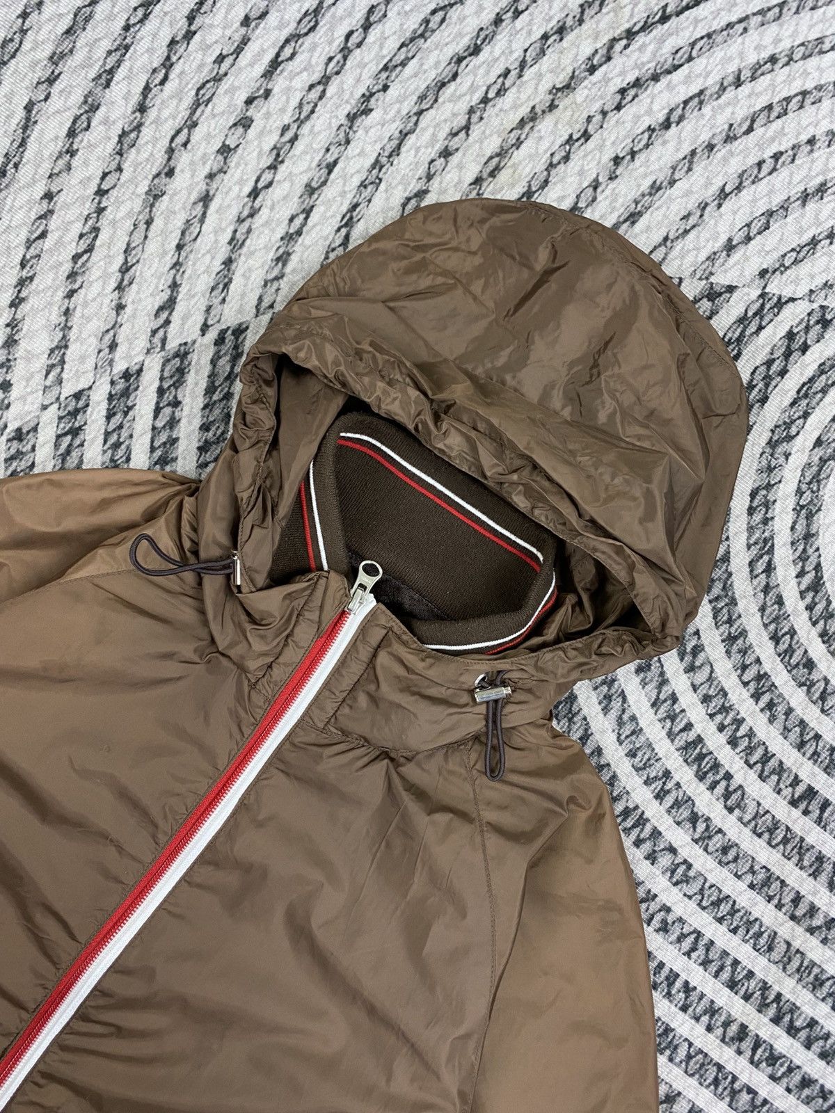 Beams Plus Vintage Beams Casual Brown Zipper Hooded Jacket Size US S / EU 44-46 / 1 - 6 Thumbnail