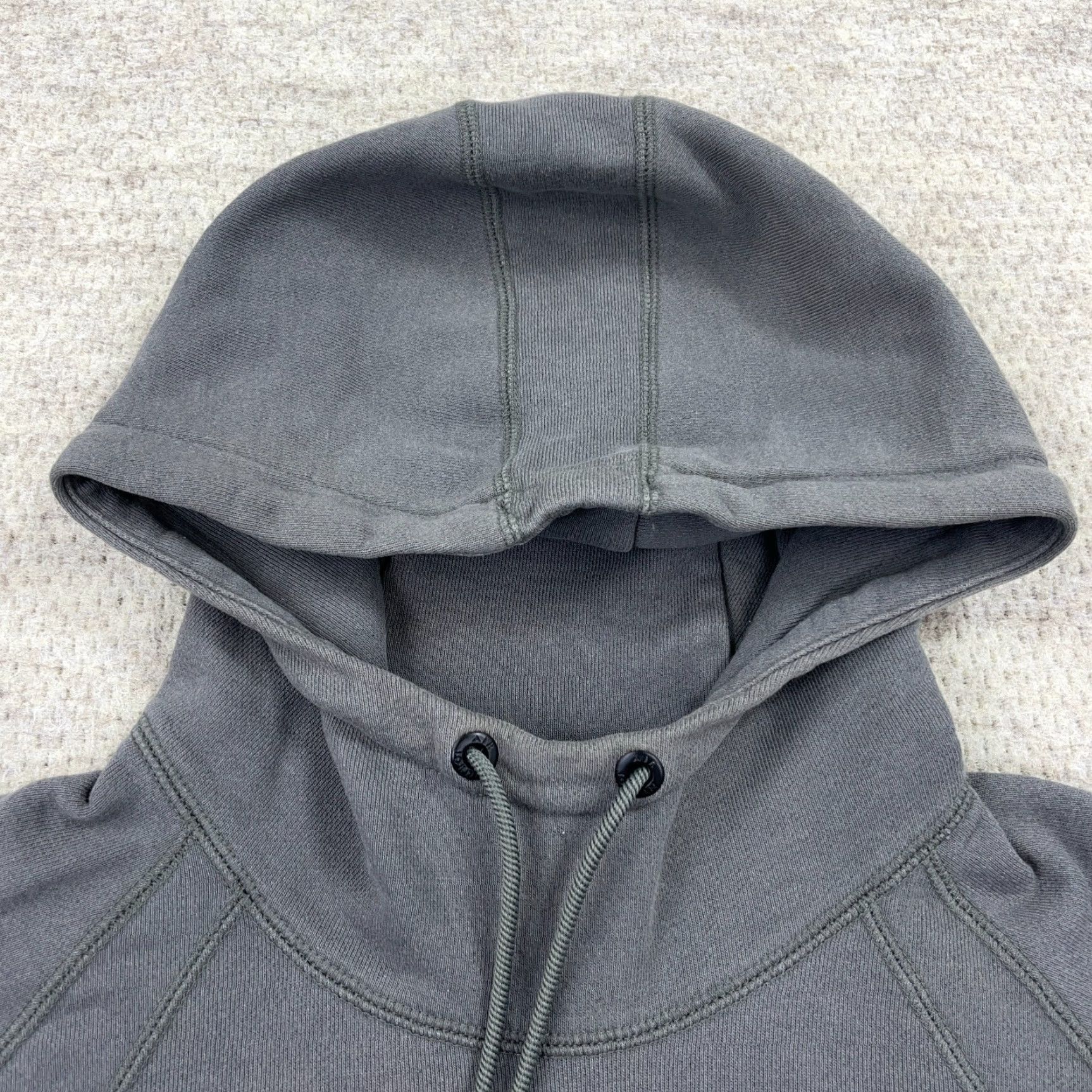 Jordan Brand Jordan Hoodie Men L Gray Black Sweatshirt Jump Man Air Y2K Adult Mock Neck Hooded Graphic Print Pockets Logo Size US L / EU 52-54 / 3 - 2 Thumbnail