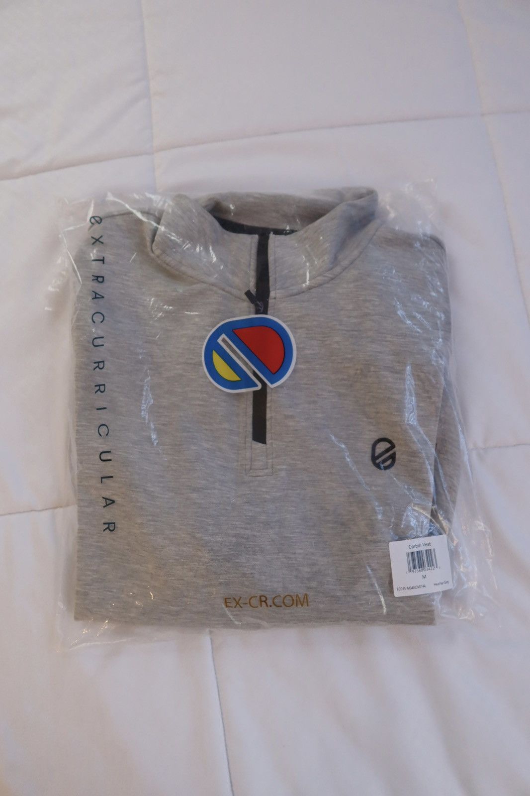 Other Extracurricular Corbin 1/4 Zip Vest Heather Grey Size US M / EU 48-50 / 2 - 10 Thumbnail