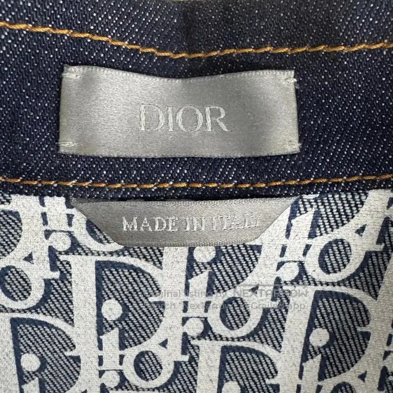 Dior Dior Men's Denim Jacket in Dark Blue . Size US M / EU 48-50 / 2 - 3 Thumbnail