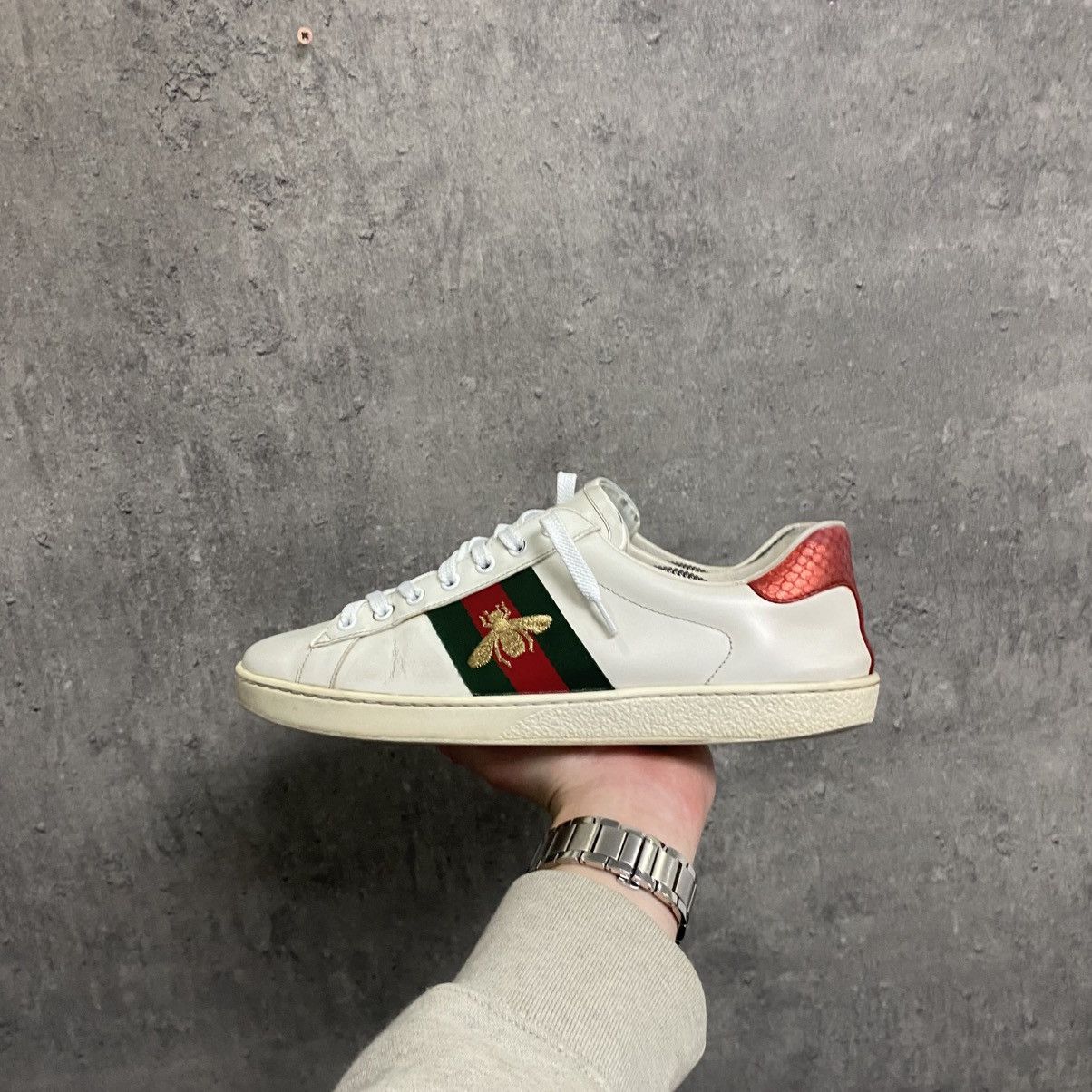 Gucci Gucci Ace Bee Shoes Size US 8.5 / EU 41-42 - 5 Thumbnail