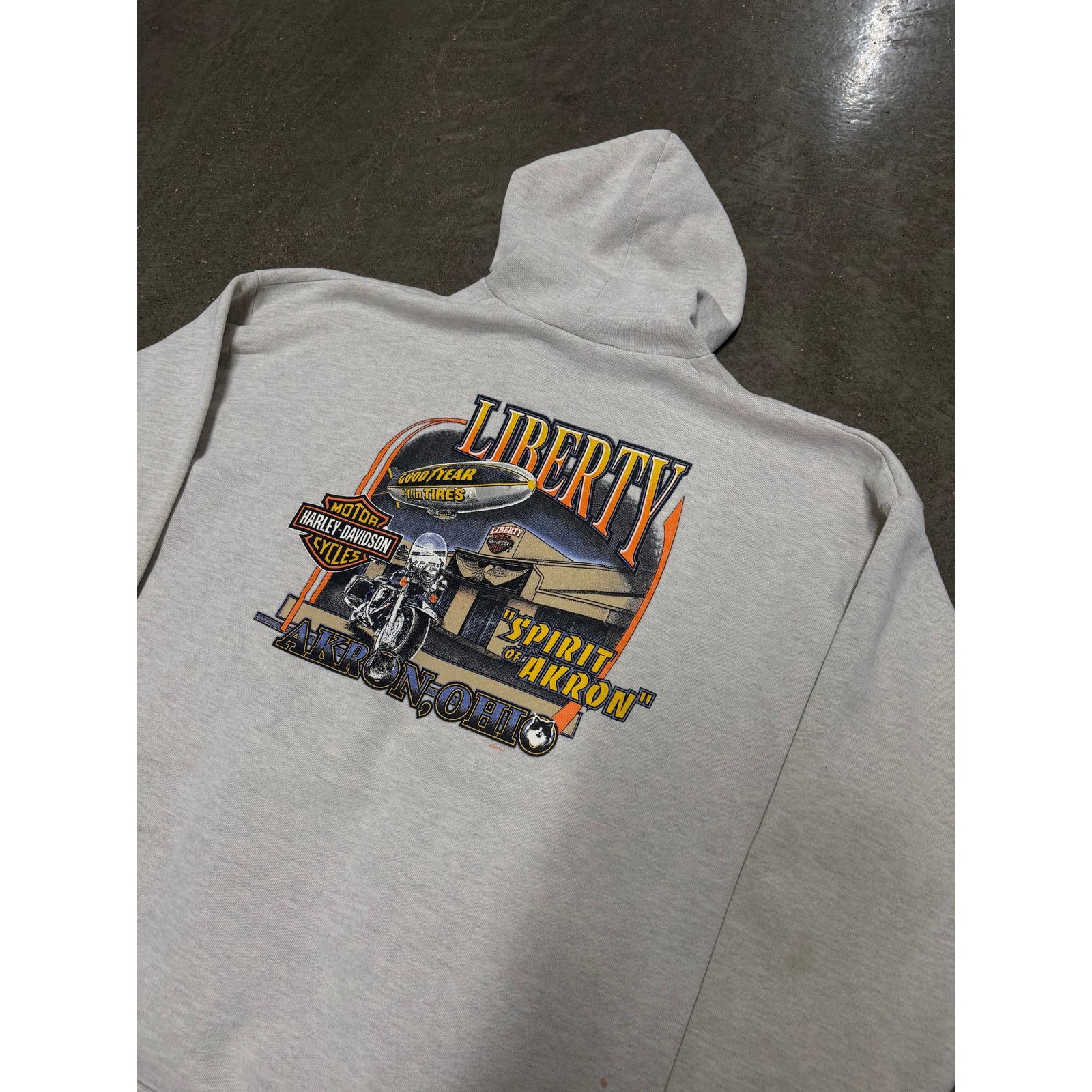 Harley Davidson Harley Davidson Akron, Ohio Sweatshirt Hoodie size Large Size US L / EU 52-54 / 3 - 1 Thumbnail