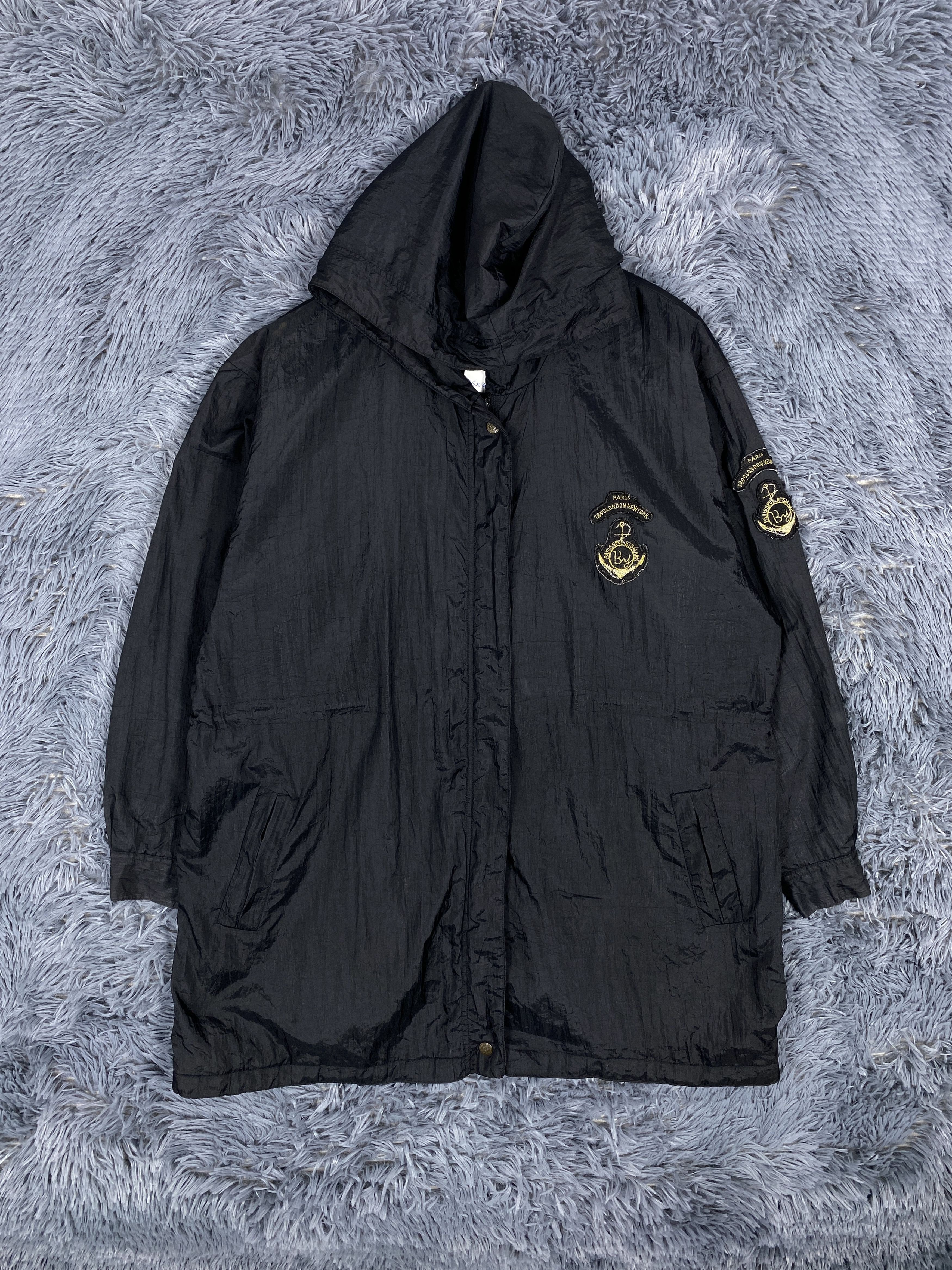 Japanese Brand Vintage Leomarina Quilted Lining Hoodie Jacket Size US L / EU 52-54 / 3 - 1 Thumbnail