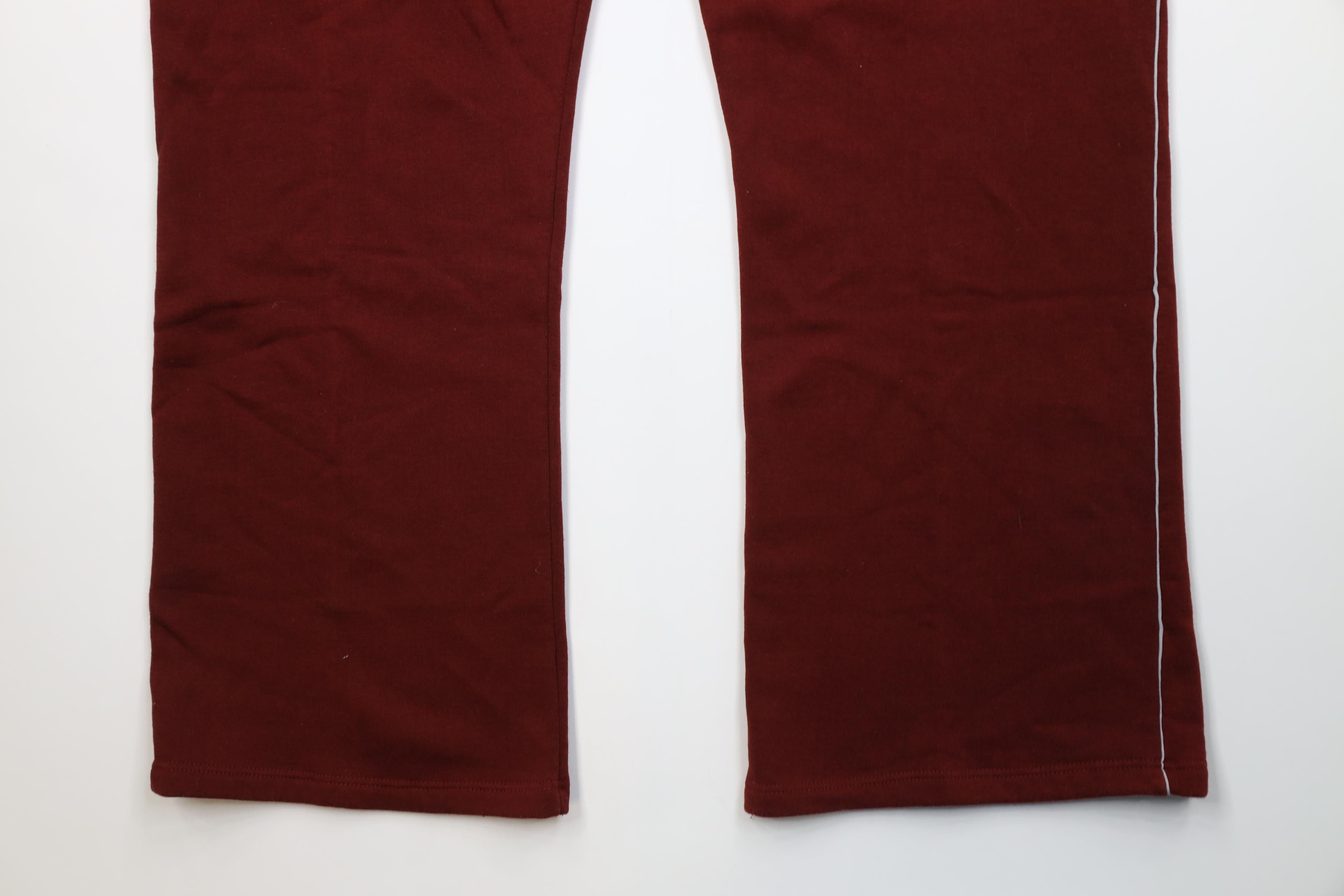 Vintage Vintage 70s 80s Streetwear Flared Wide Leg Sweatpants Red Size US 40 / EU 56 - 12 Thumbnail