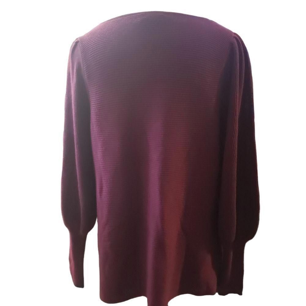 Designer CT1299a 1. STATE LONG SLEEVE RIBBED SWEATER M Size M / US 6-8 / IT 42-44 - 2 Thumbnail