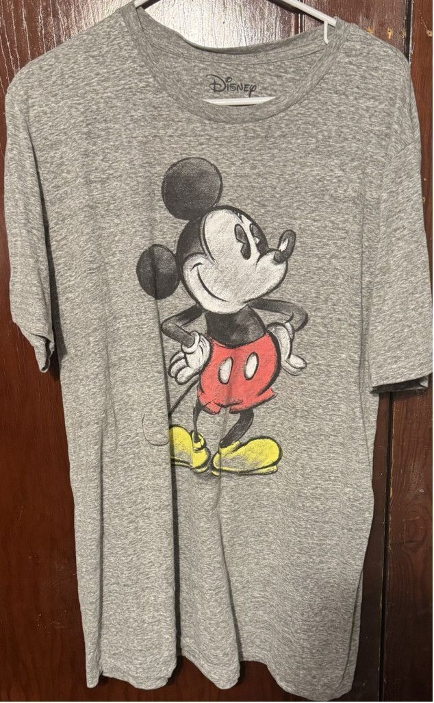 Disney Mickey Mouse Disney T Shirt Gray Men's Size XL Size US XL / EU 56 / 4 - 1 Thumbnail