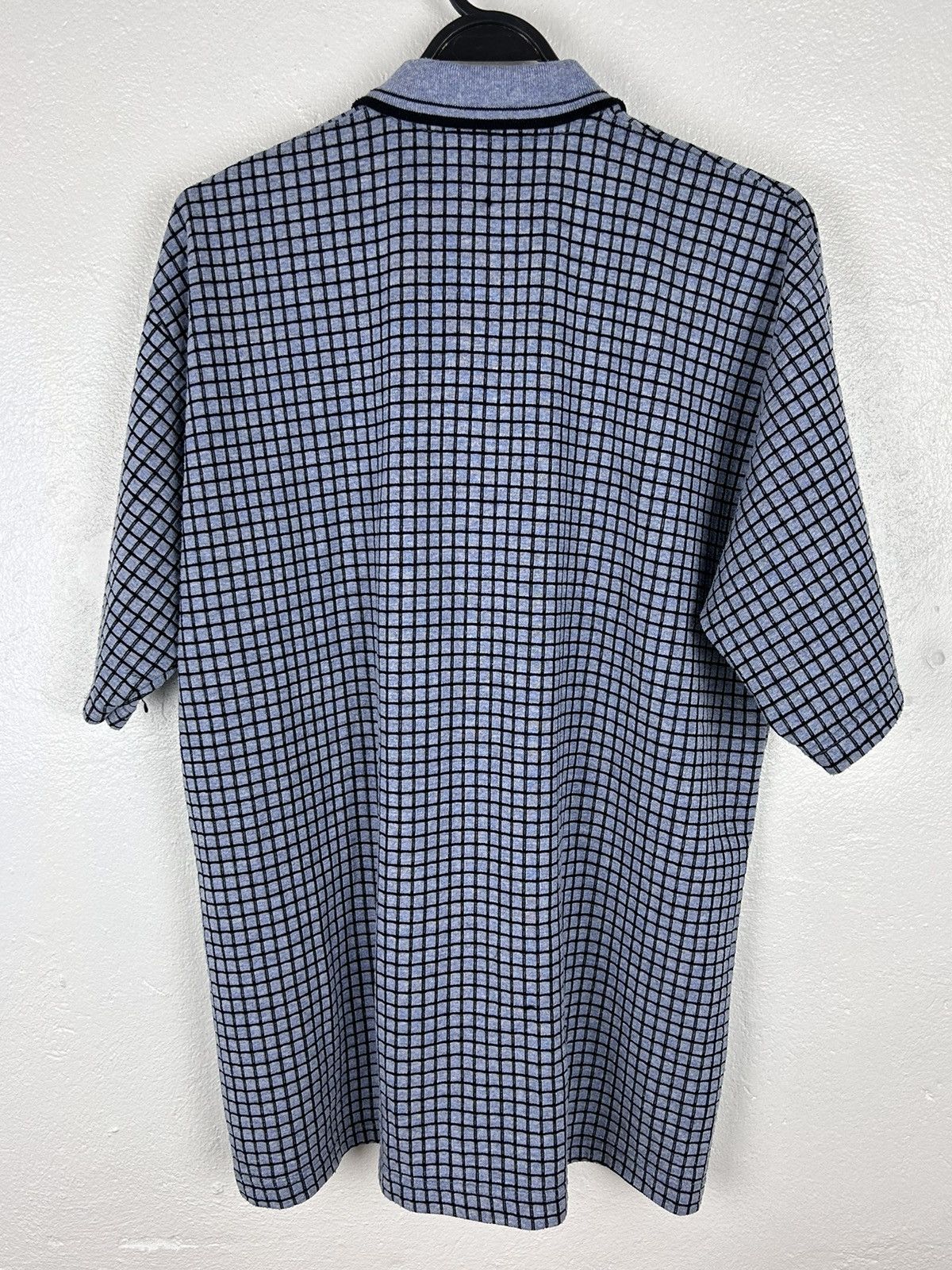 Oakley 90s Vintage Oakley Software Checkered Polo Shirt In Blue Size US XL / EU 56 / 4 - 4 Thumbnail