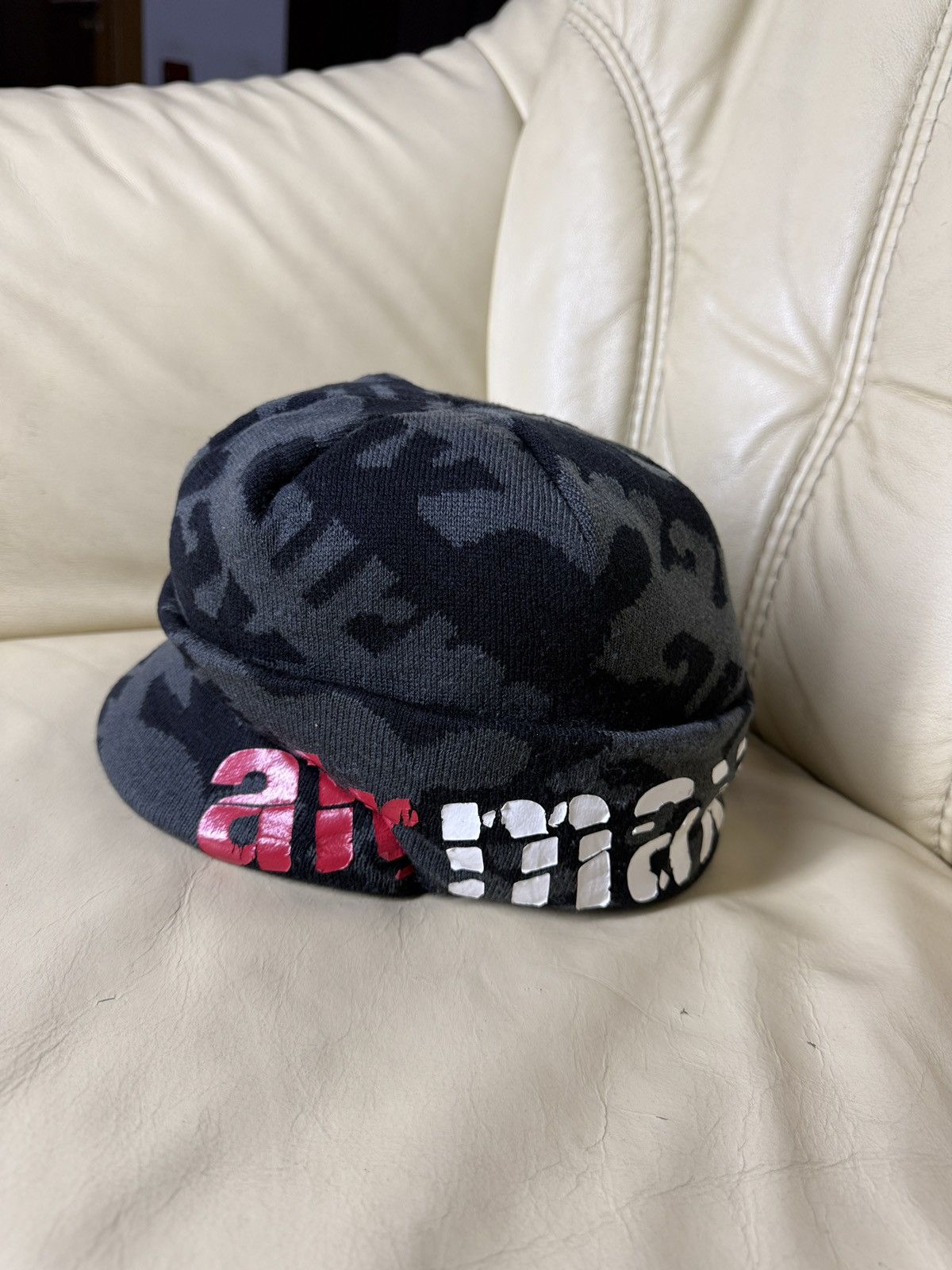 Nike Vintage nike airmax beanie Hat Size ONE SIZE - 12 Thumbnail