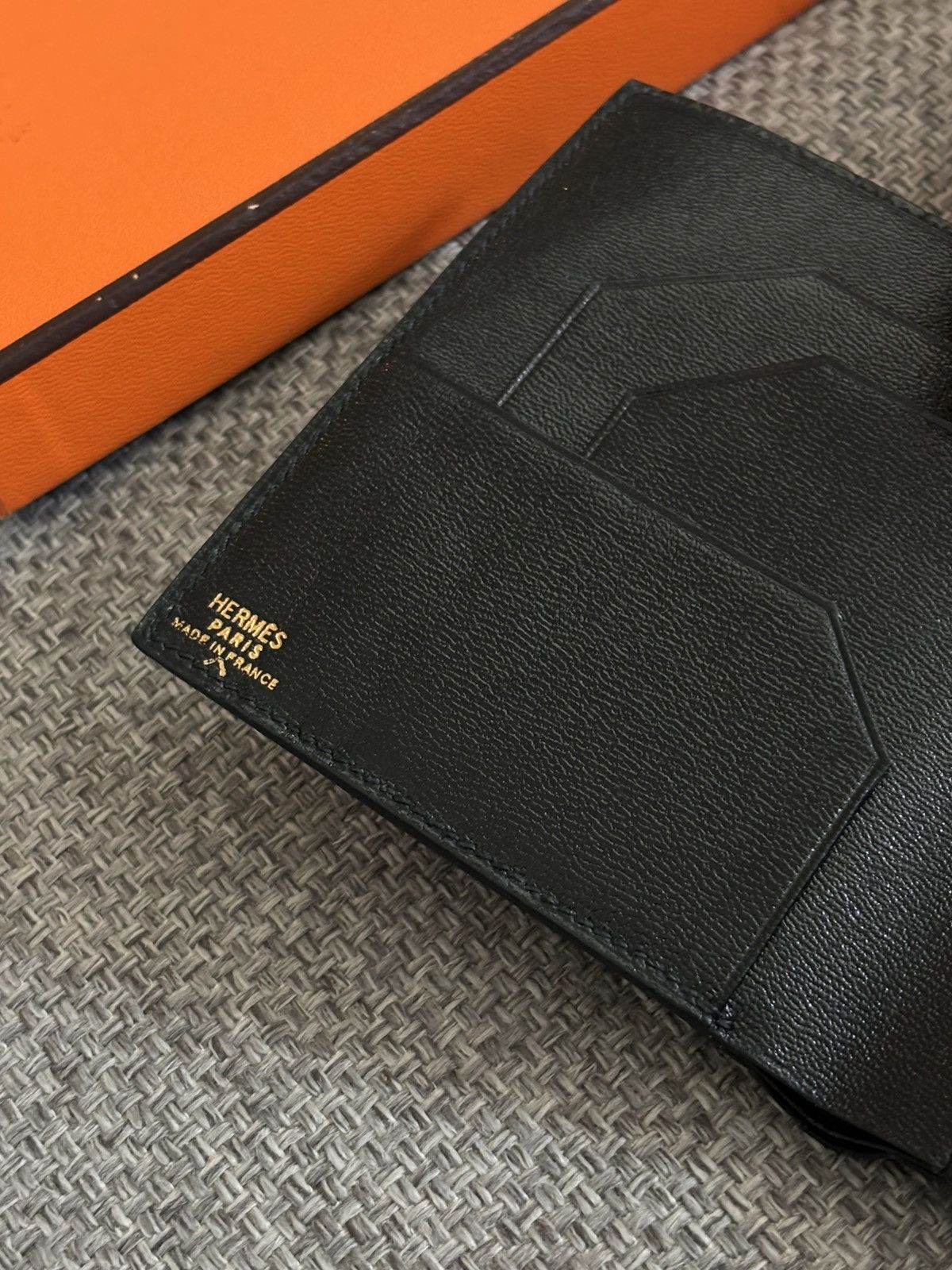 Hermes Hermès Black Crocodile Porosus Wallet Size ONE SIZE - 4 Thumbnail