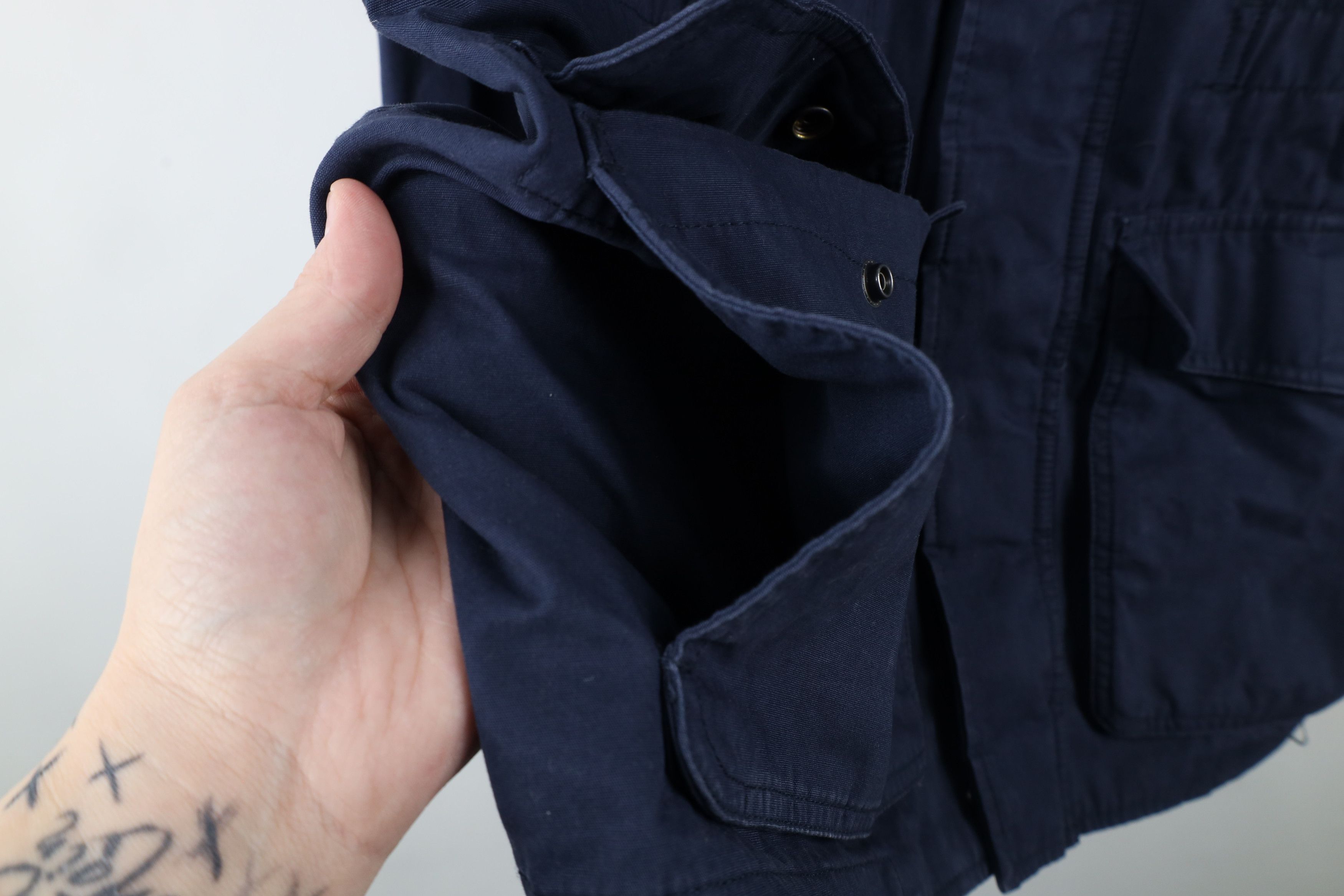 Gap × Vintage Vintage Y2K Gap Flannel Lined Hooded Utility Parka Jacket Size US XL / EU 56 / 4 - 7 Thumbnail