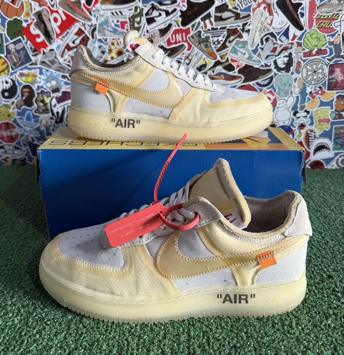 Nike Off White X Air Force 1 Low The Ten | Grailed