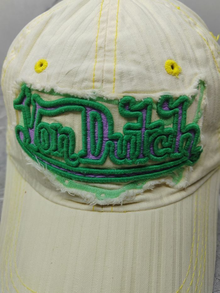 Von Dutch Vintage Von Dutch Distressed Style Cap Hat Size ONE SIZE - 3 Thumbnail