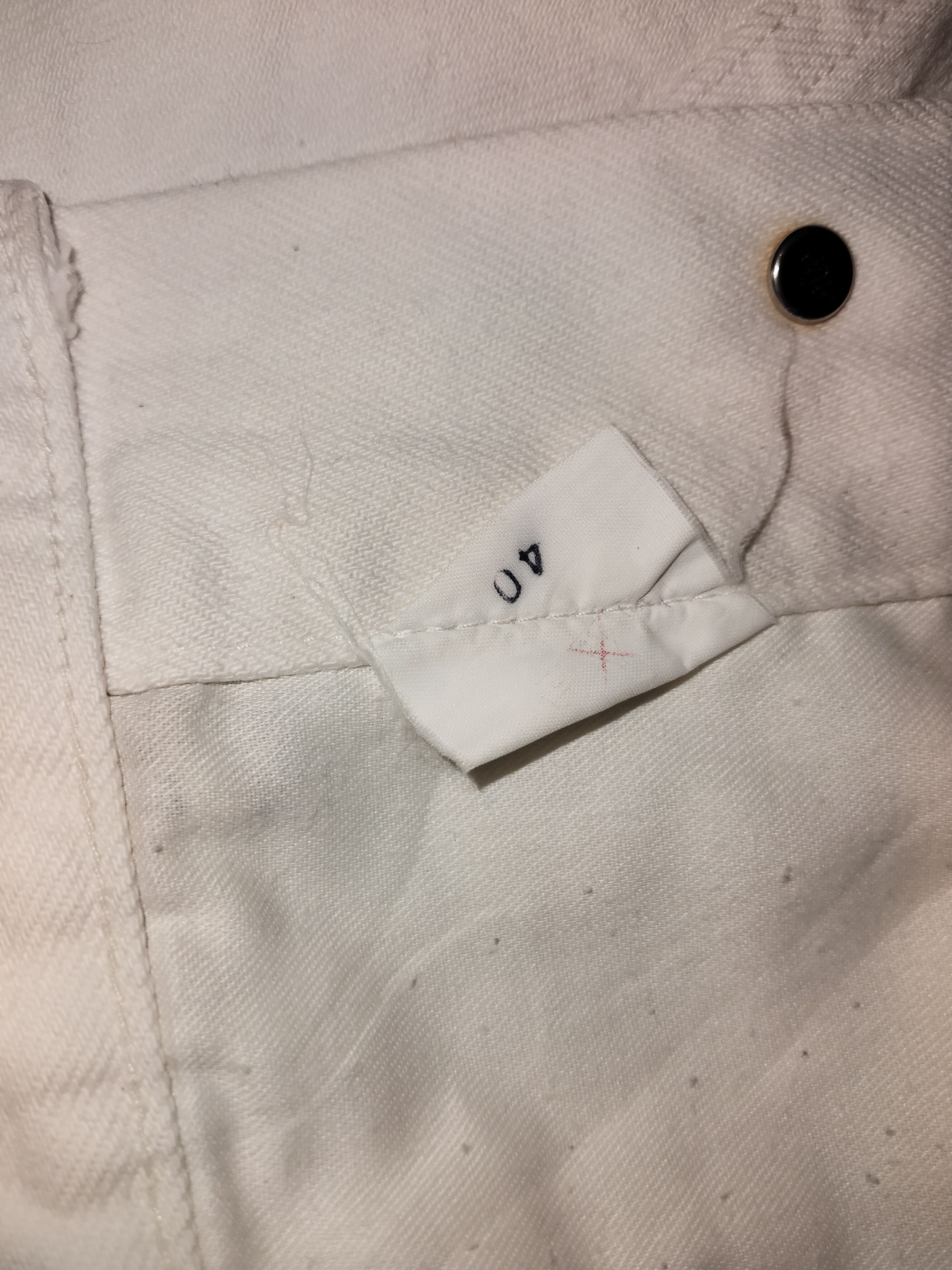 Levi's Vintage Clothing Vintage Levis White Denim Jacket Size US M / EU 48-50 / 2 - 10 Thumbnail