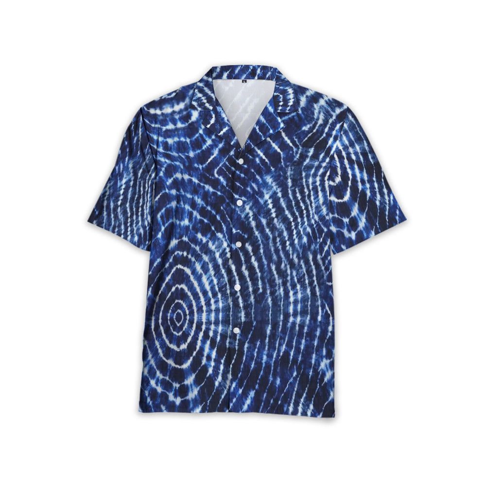 Designer AOP Soundwaves-print shirt Size US M / EU 48-50 / 2 - 4 Thumbnail