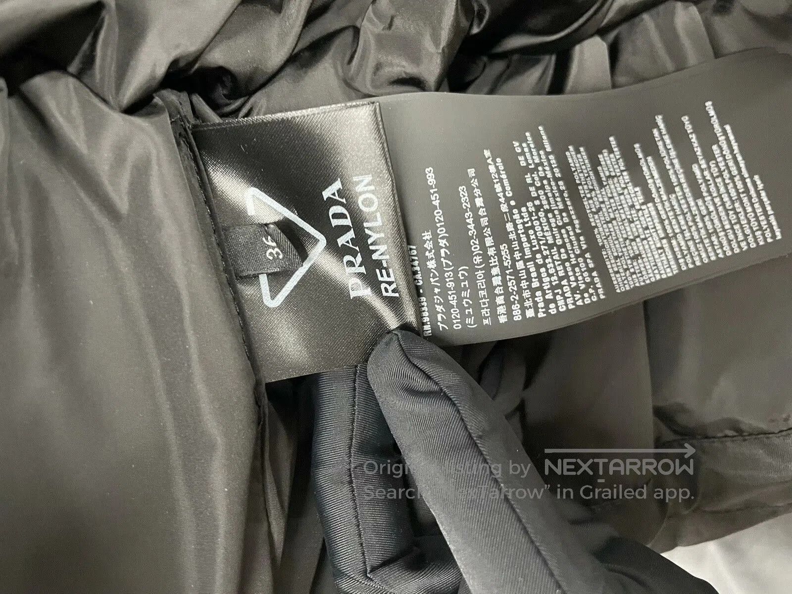 Prada PRADA Croissant Down Jacket 36. Size XS / US 0-2 / IT 36-38 - 6 Thumbnail
