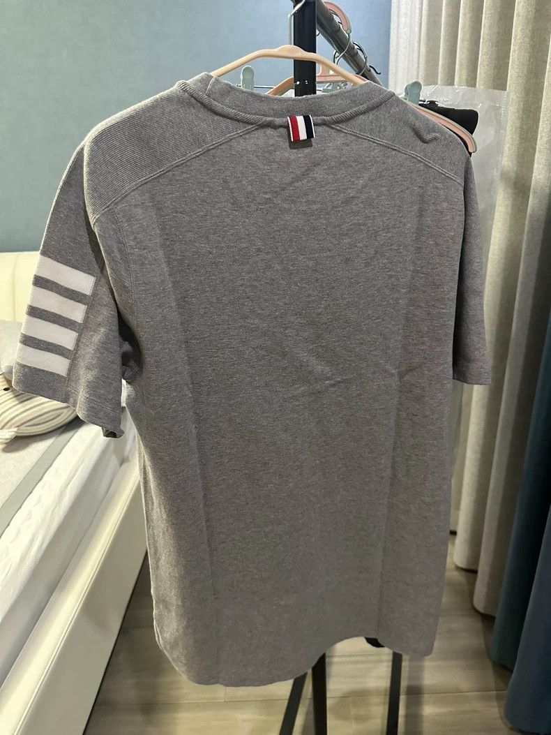 Thom Browne Thom Browne Straight knit short sleeves Size US M / EU 48-50 / 2 - 2 Thumbnail