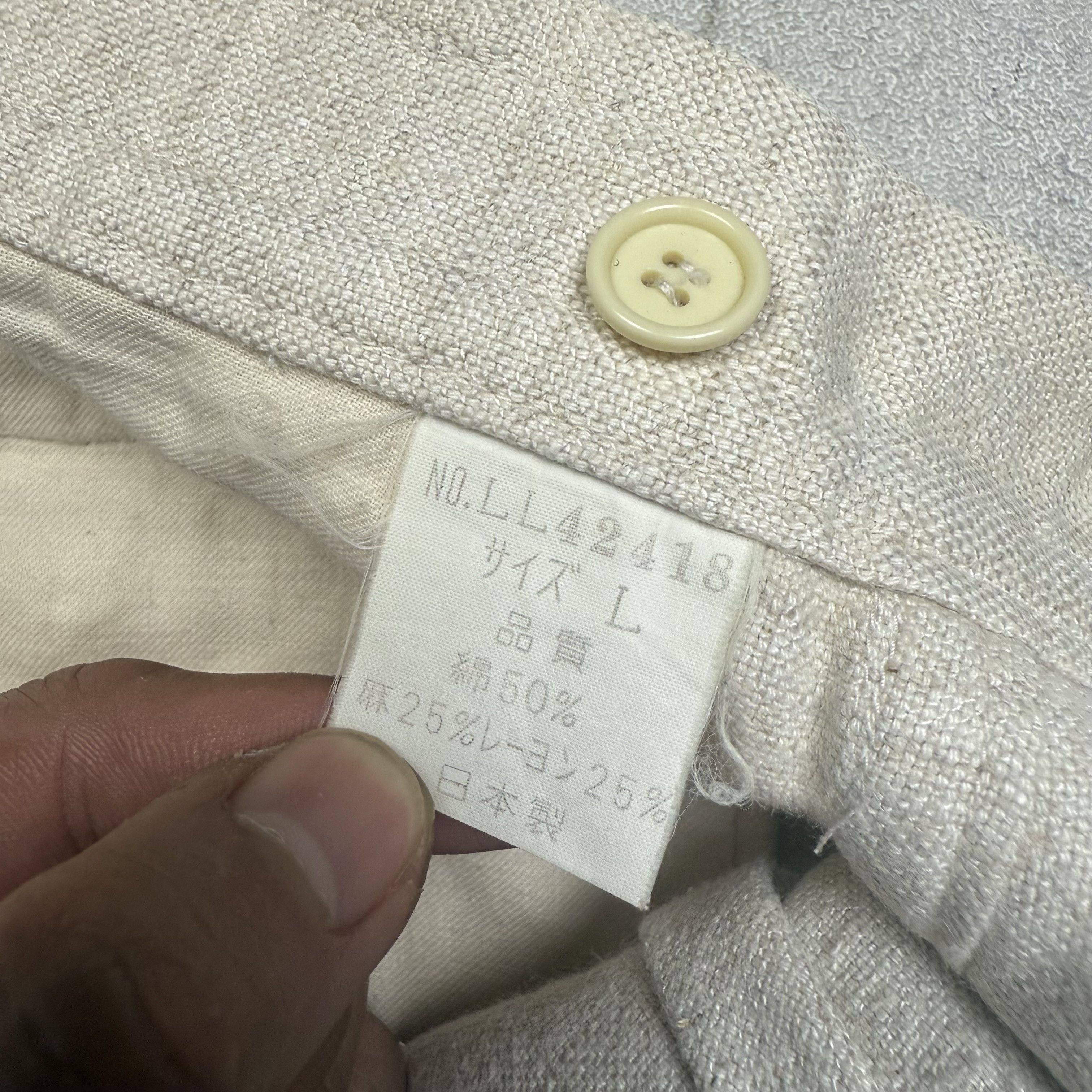 Issey Miyake Vintage Issey Miyake Hemp Rayon Pants Size US 28 / EU 44 - 7 Thumbnail