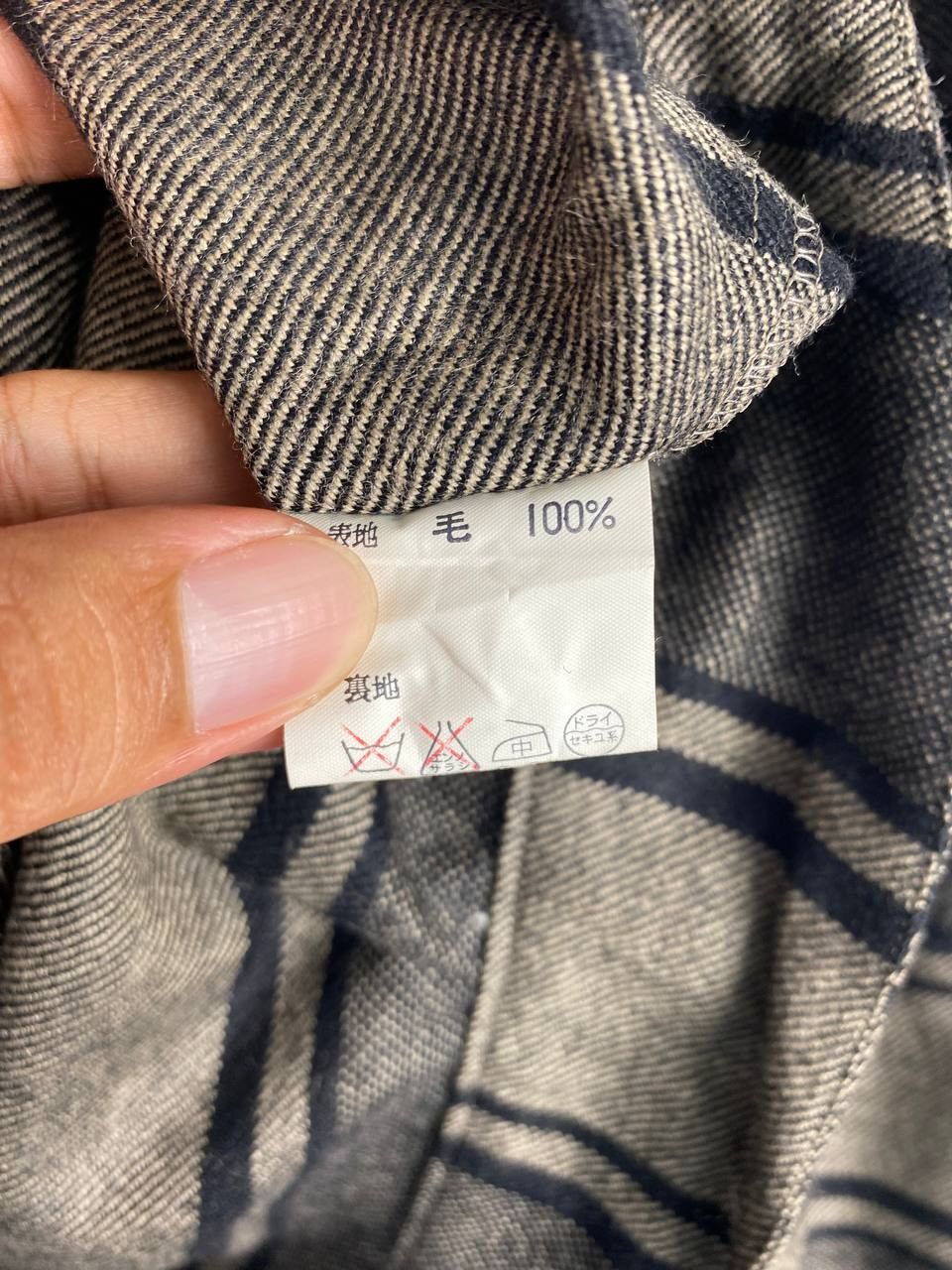 Japanese Brand japanese brand wool checkered jacket nice design Size M / US 6-8 / IT 42-44 - 6 Thumbnail