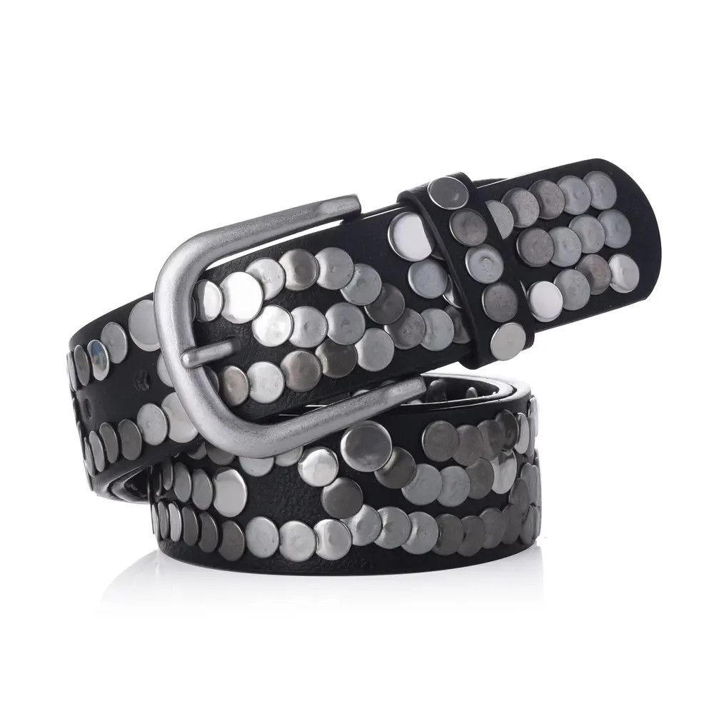 Japanese Brand Retro Punk Rivets Belt Size ONE SIZE - 1 Thumbnail