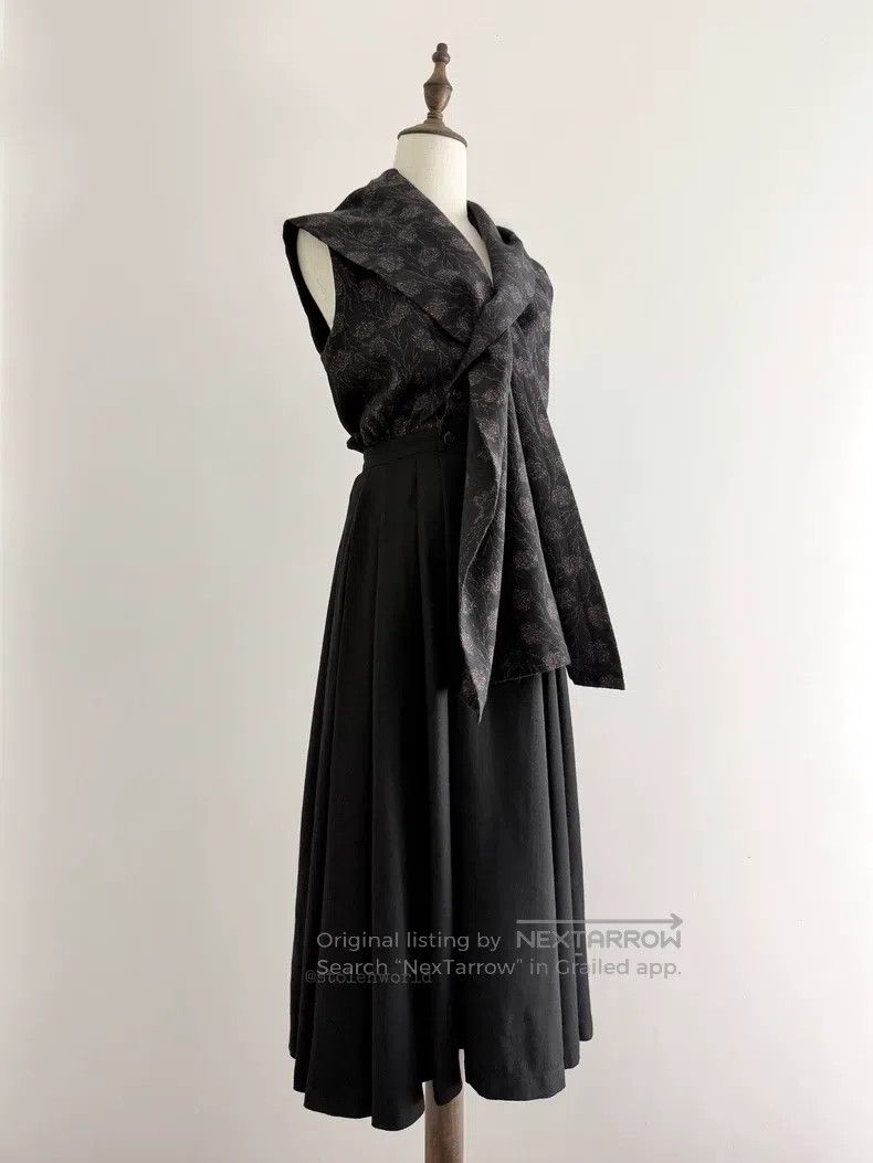 Comme des Garcons Comme des Garcons Poncho Wool Dress Size S / US 4 / IT 40 - 5 Thumbnail