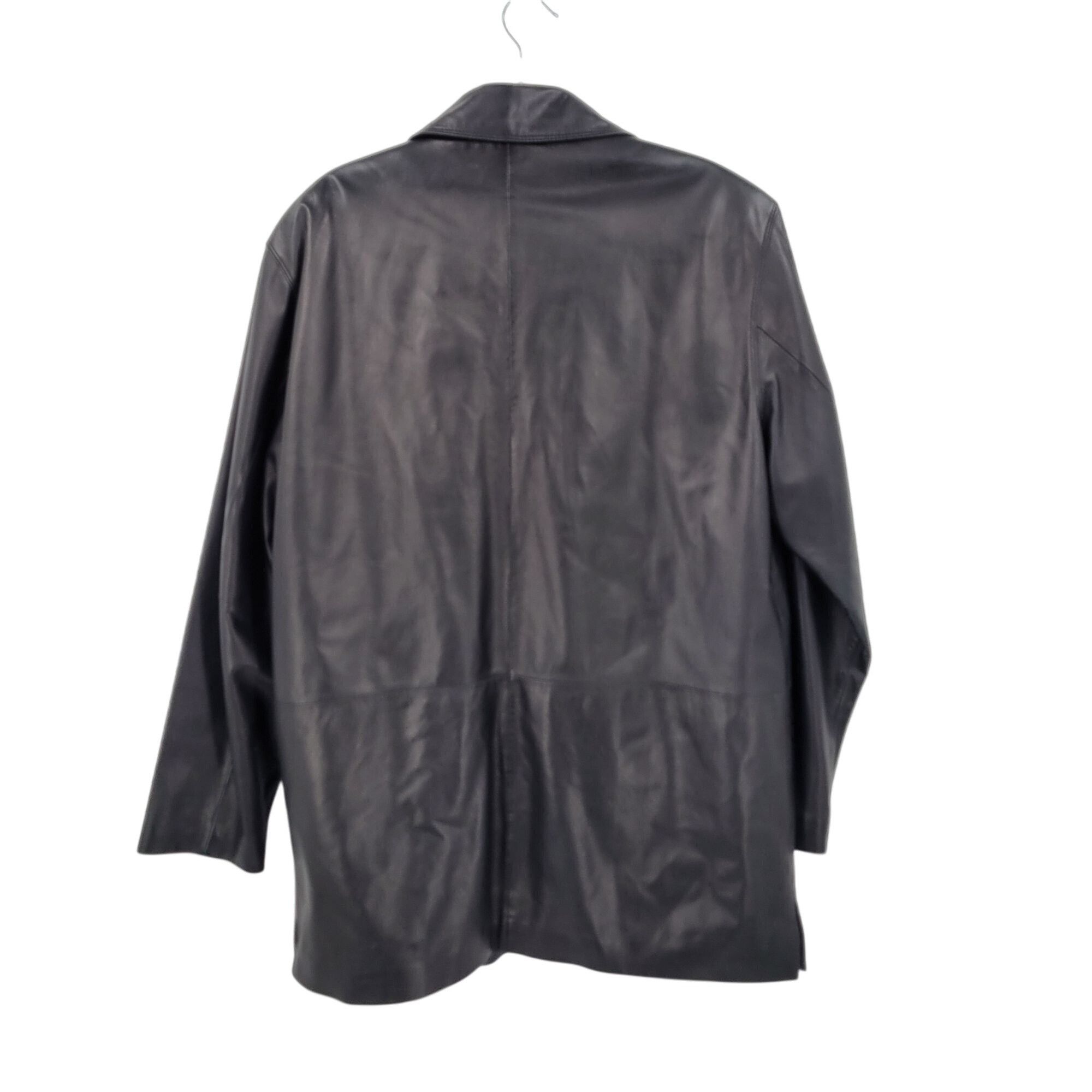 Robert Comstock Mens Robert Comstock Endurance Black Buttery Genuine Leather Size US XL / EU 56 / 4 - 7 Thumbnail