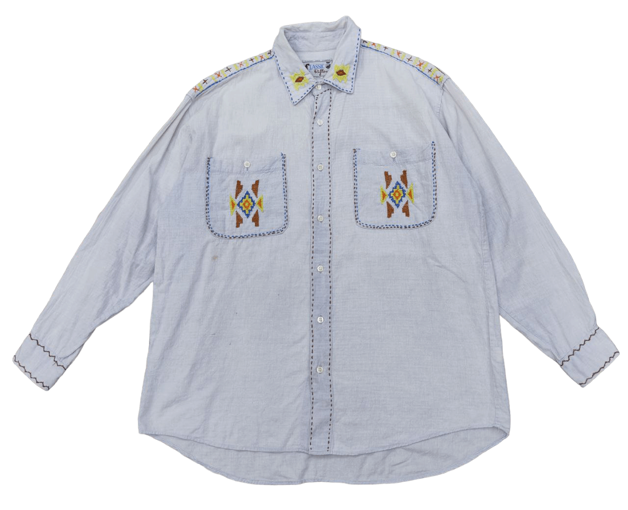 Native Youth Vintage Western Shirt Size US L / EU 52-54 / 3 - 1 Thumbnail