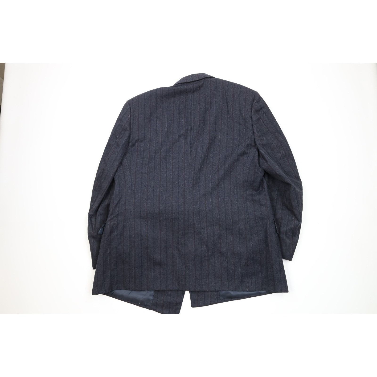 Vintage Vintage 70s Streetwear Wool Striped 2 Piece Suit Size 44R - 8 Thumbnail