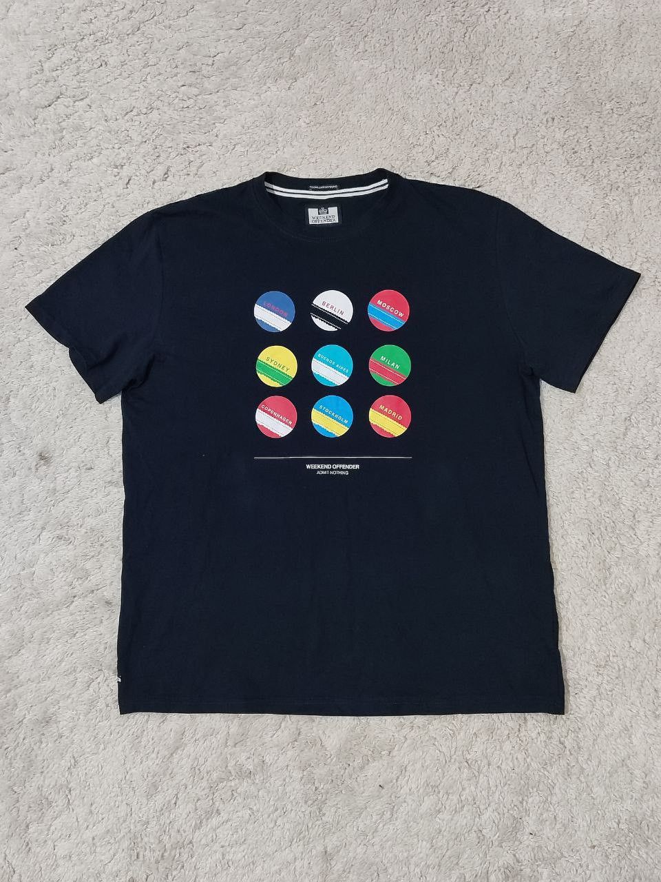 Weekend Offender 🐺 Weekend Offender T-shirt Capitals Y2K Size US L / EU 52-54 / 3 - 1 Thumbnail