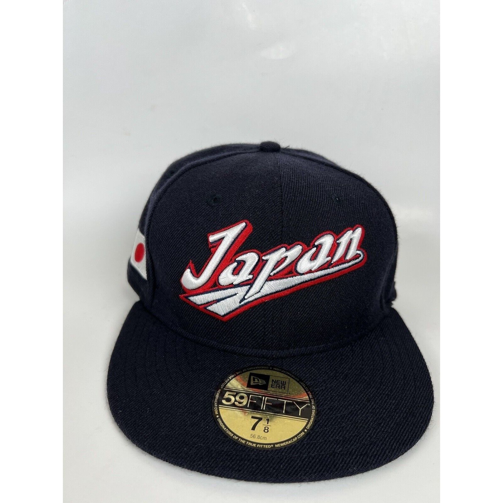 New Era Vintage Japan WBC New Era 59fifty Hat Cap Size 7 1/8 World B Size ONE SIZE - 2 Thumbnail