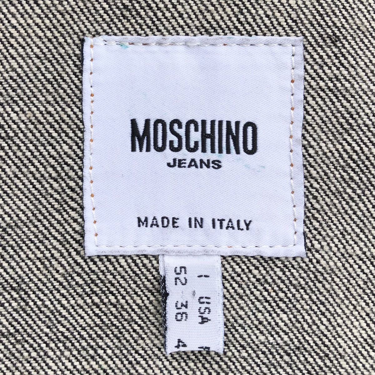 Moschino Moschino Peace Sign Metal Studs Denim Jacket Size US M / EU 48-50 / 2 - 21 Thumbnail
