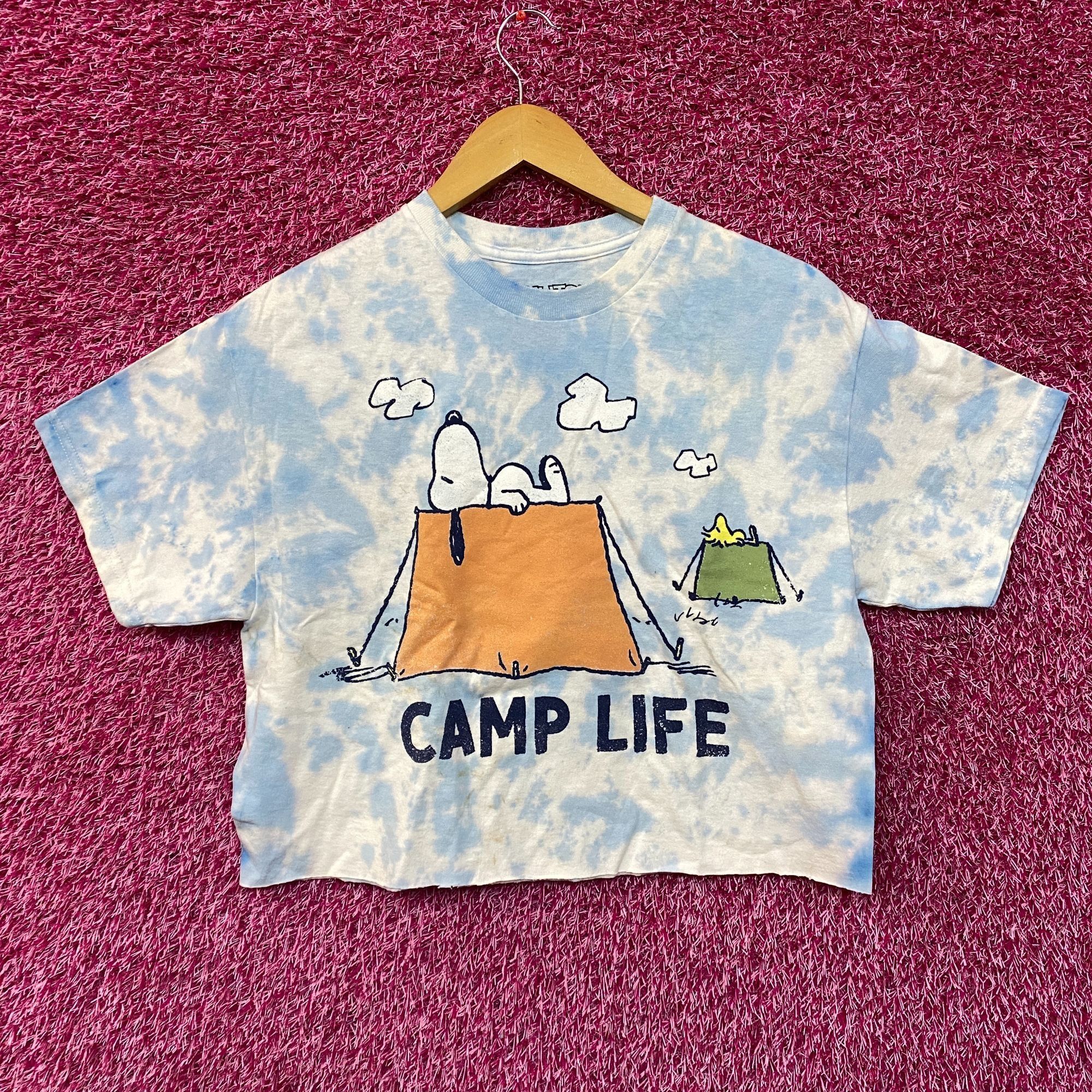 Peanuts Peanuts Camp Life tiedye crop top size medium Size M / US 6-8 / IT 42-44 - 1 Thumbnail